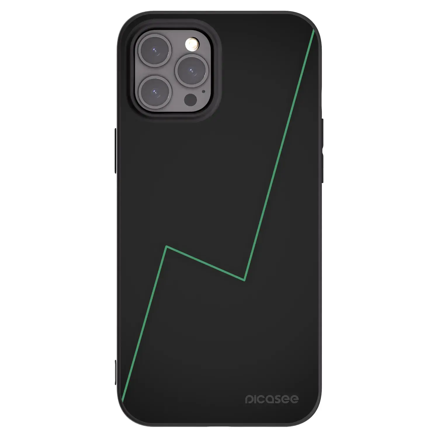 Silikonový černý obal pro Apple iPhone 12 Pro Max - Consistency