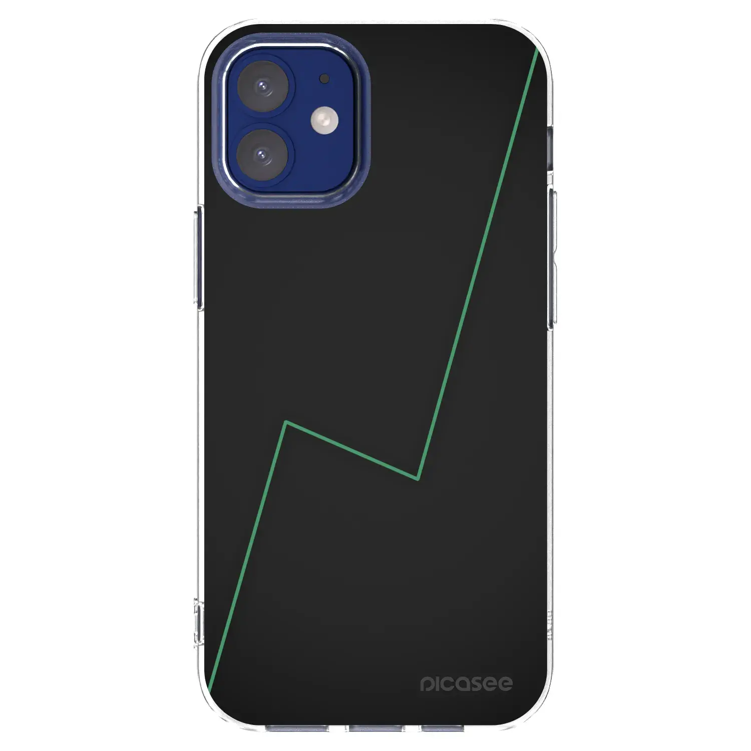 Silikonový průhledný obal pro Apple iPhone 12 mini - Consistency