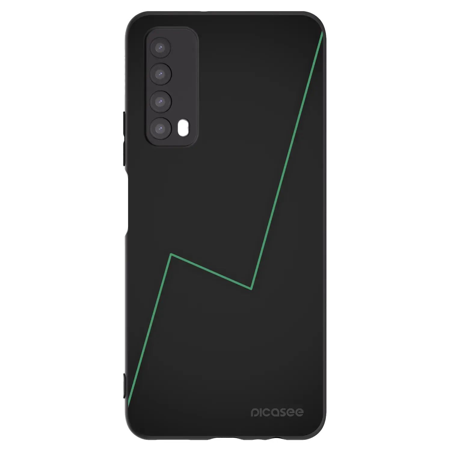 Silikonový černý obal pro Huawei P Smart 2021 - Consistency