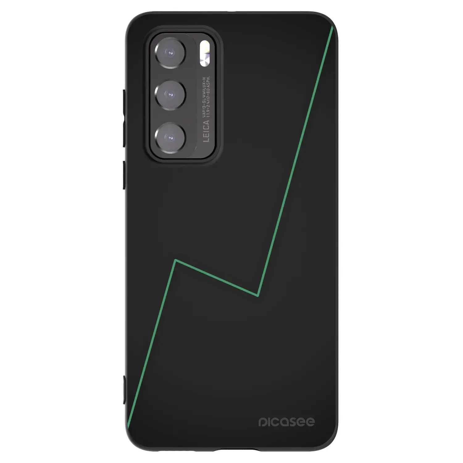 Silikonový černý obal pro Huawei P40 - Consistency