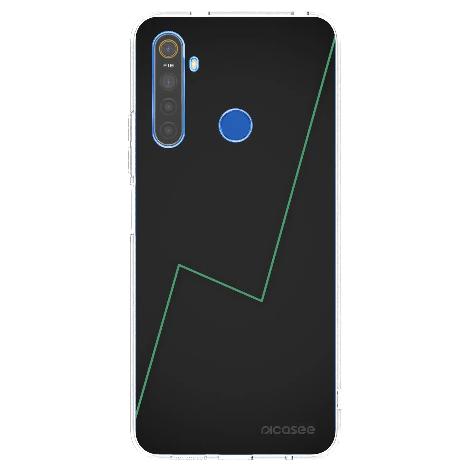 Silikonový průhledný obal pro Realme 5 - Consistency