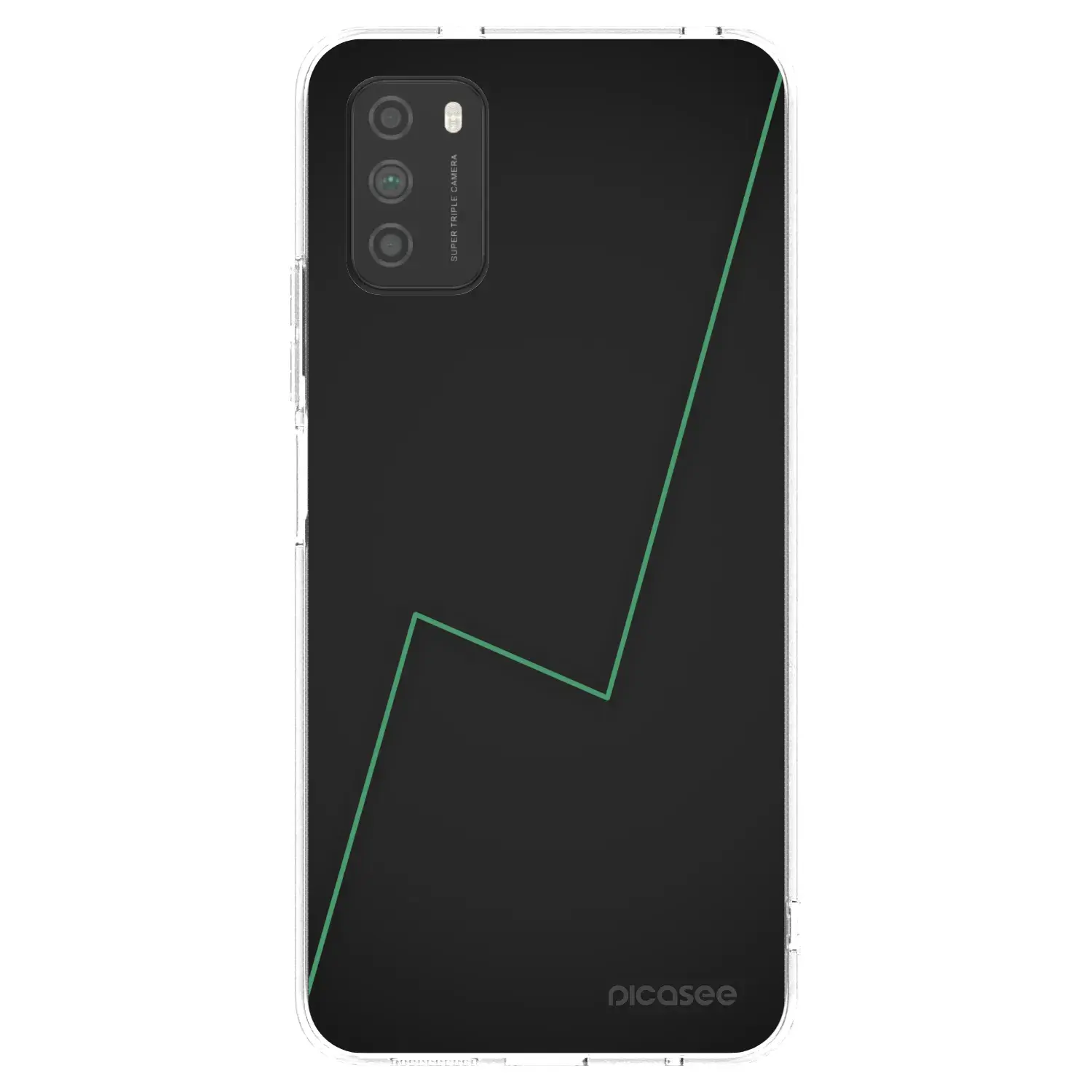 Silikonový průhledný obal pro Xiaomi Poco M3 - Consistency