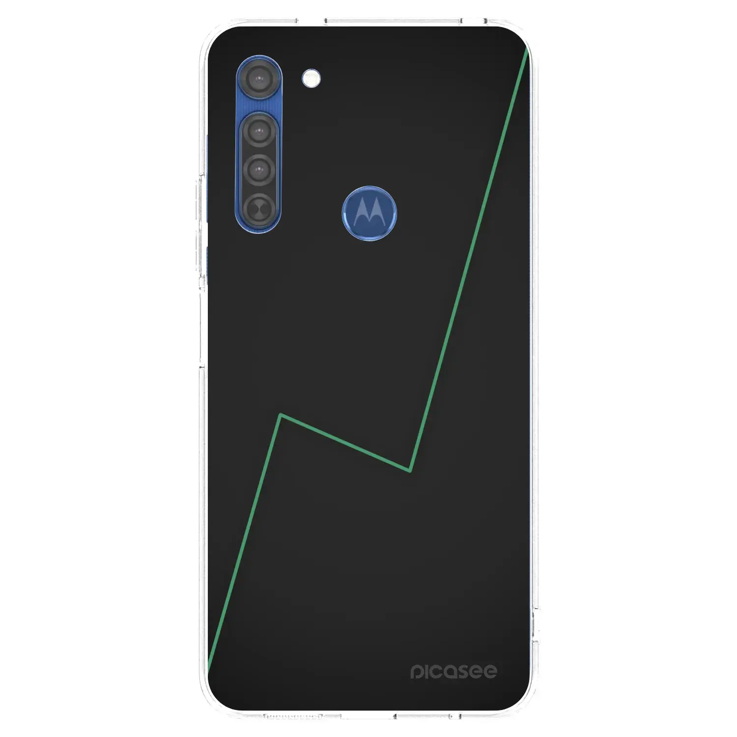 Silikonový průhledný obal pro Motorola Moto G8 - Consistency