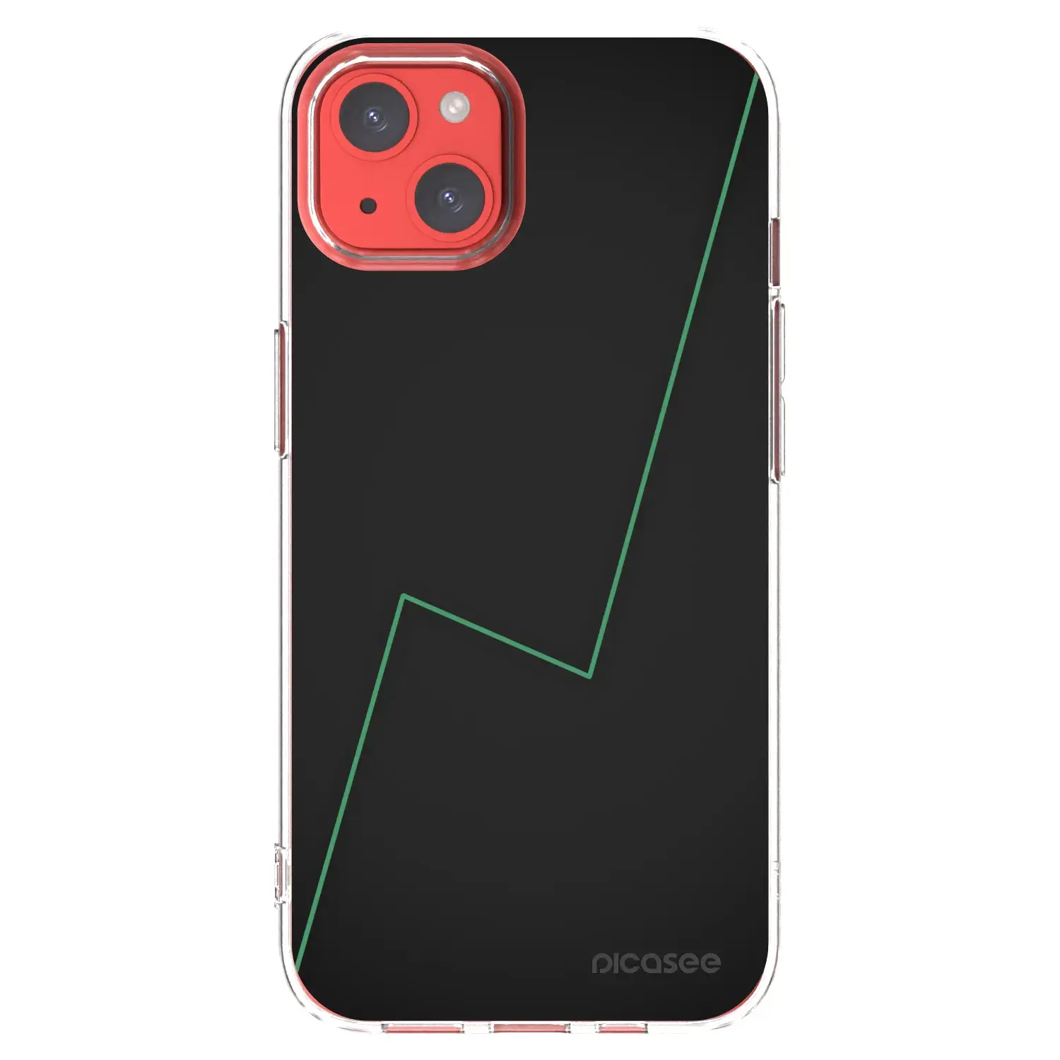 Silikonový průhledný obal pro Apple iPhone 13 - Consistency