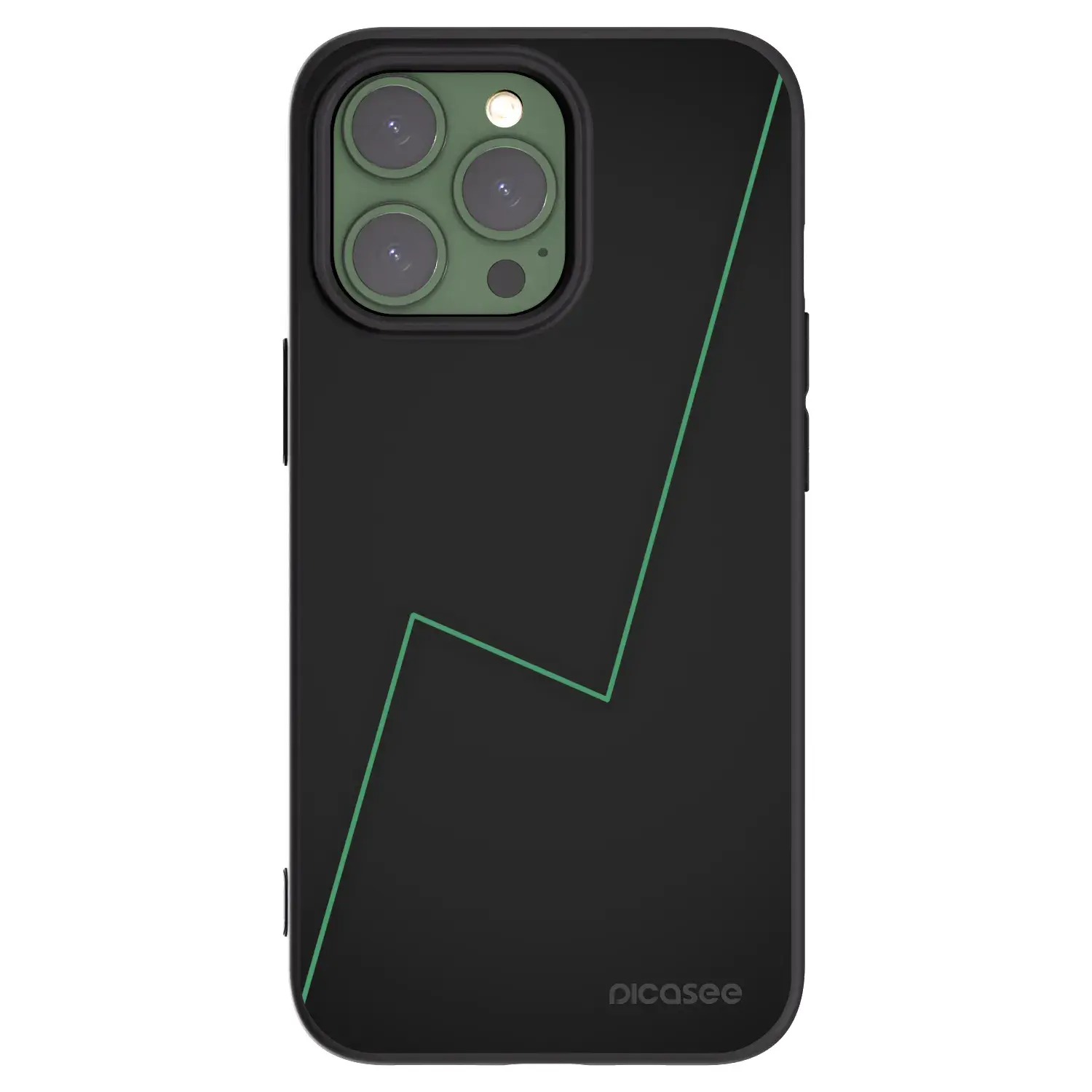 Silikonový černý obal pro Apple iPhone 13 Pro - Consistency