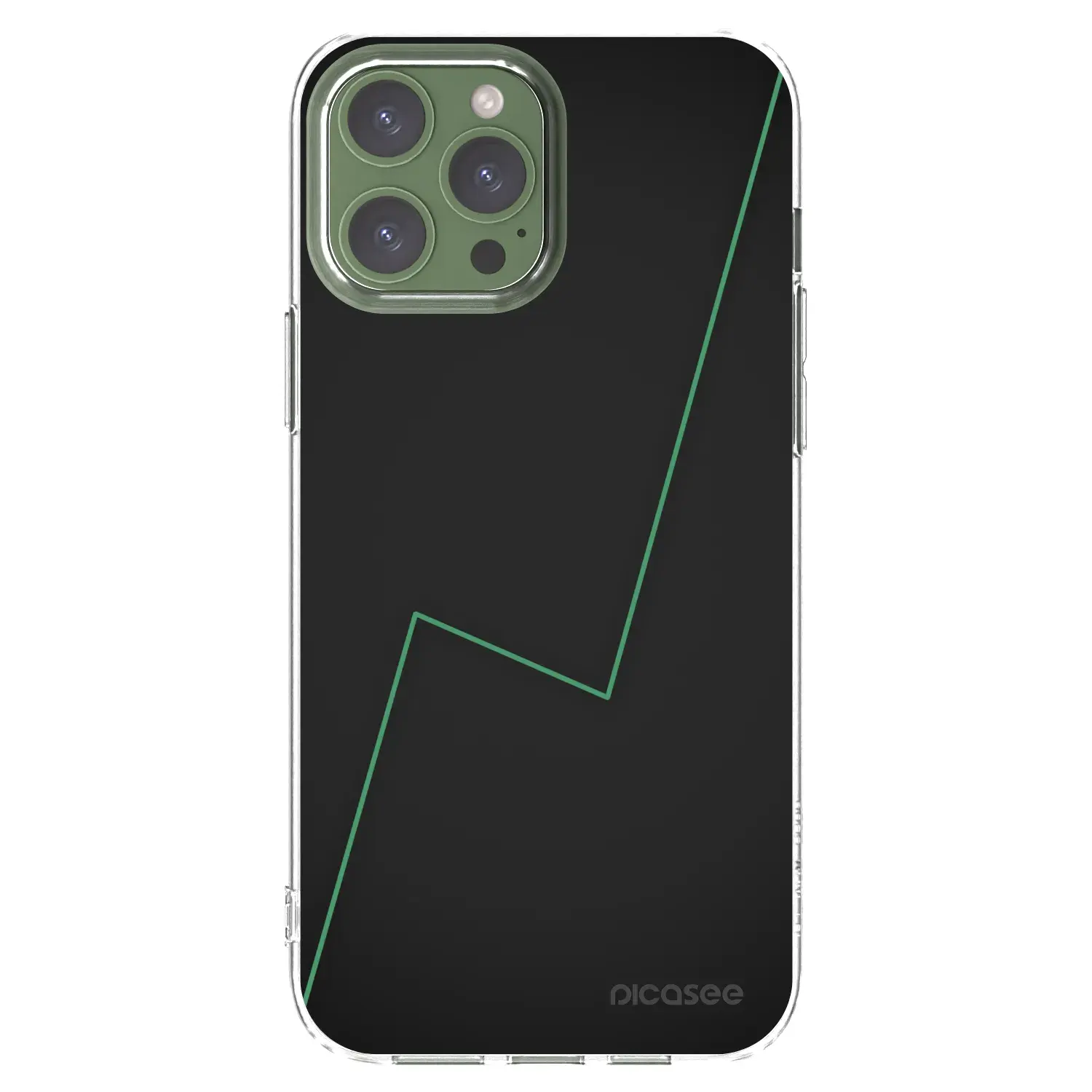 Silikonový průhledný obal pro Apple iPhone 13 Pro Max - Consistency