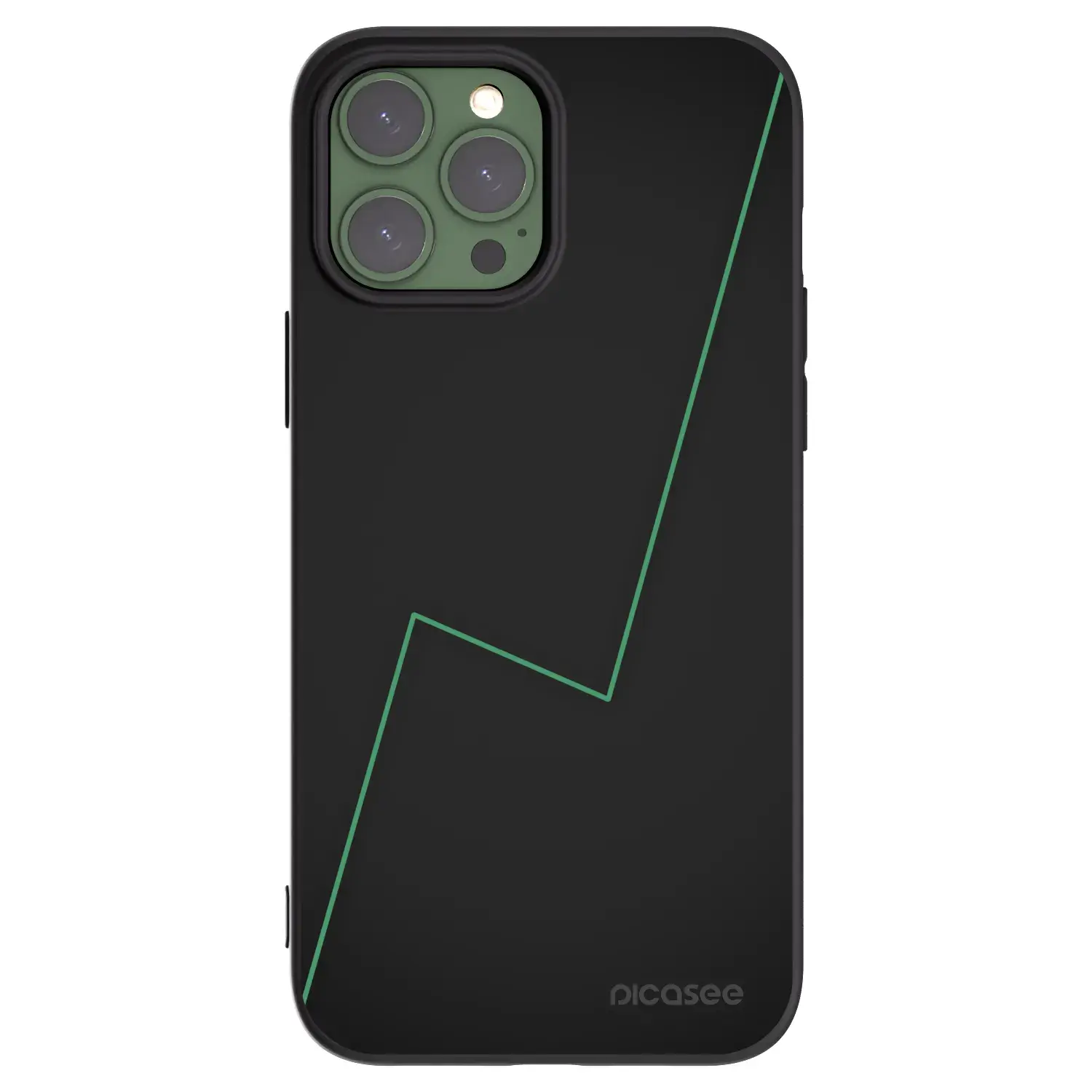 Silikonový černý obal pro Apple iPhone 13 Pro Max - Consistency