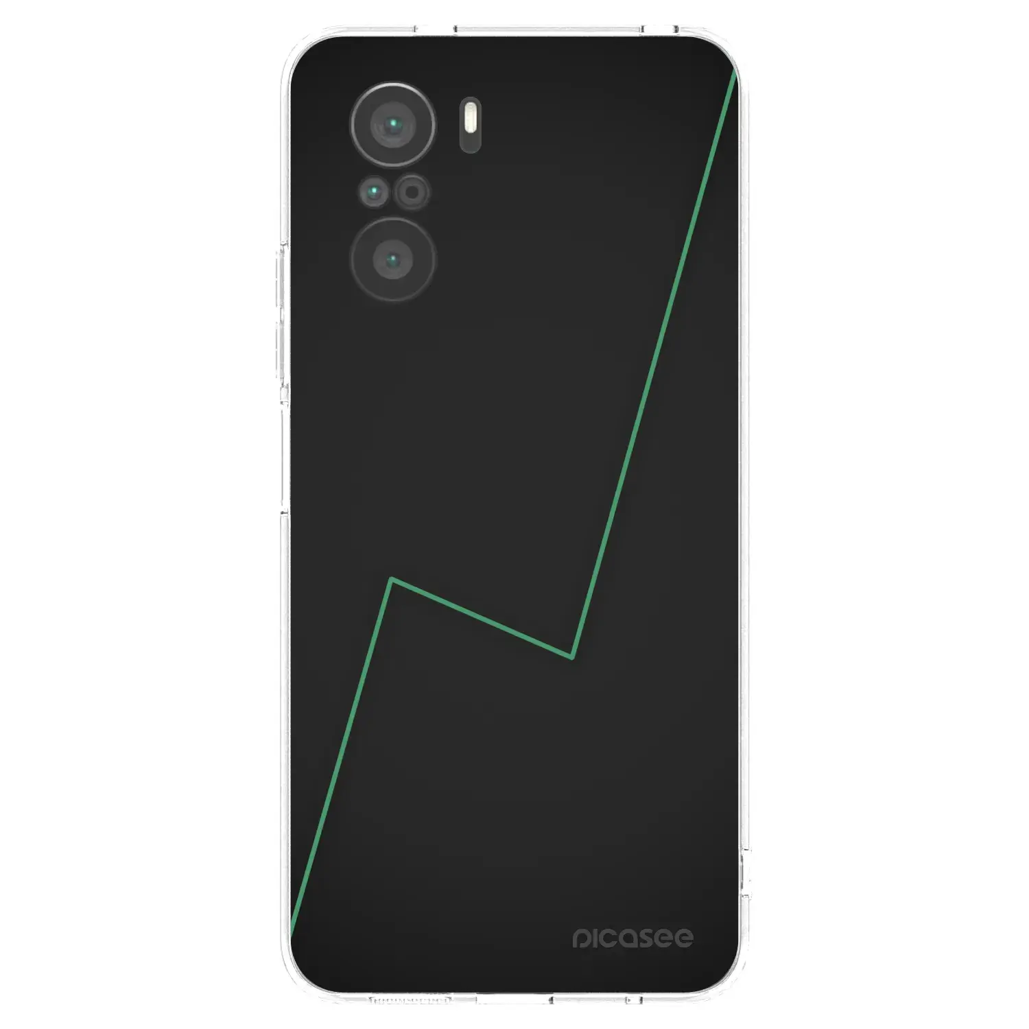 Silikonový průhledný obal pro Xiaomi Poco F3 - Consistency