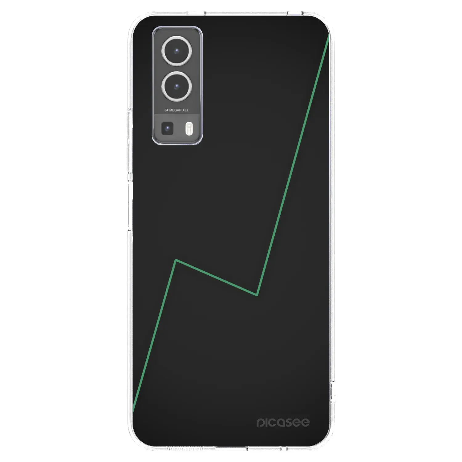Silikonový průhledný obal pro Vivo Y72 5G - Consistency