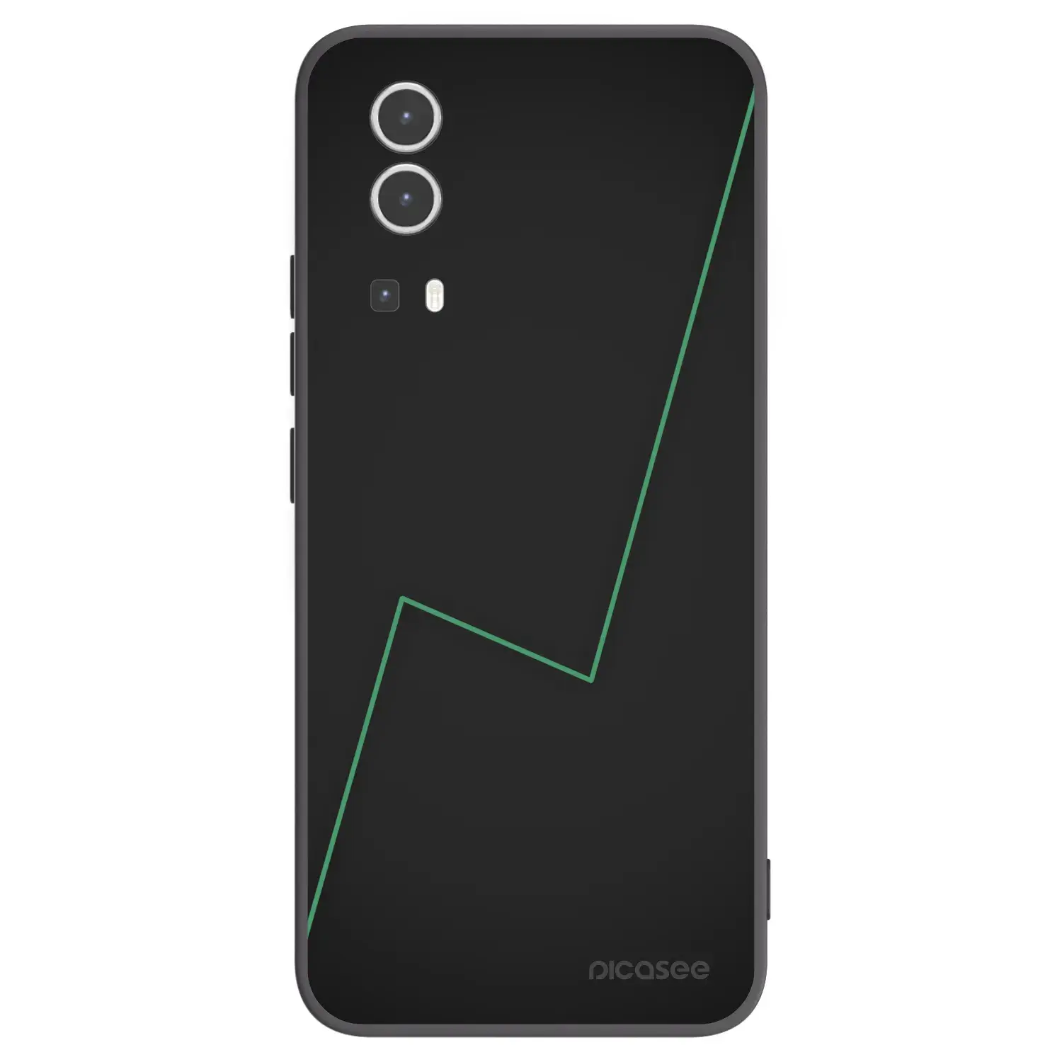 Silikonový černý obal pro Vivo Y72 5G - Consistency
