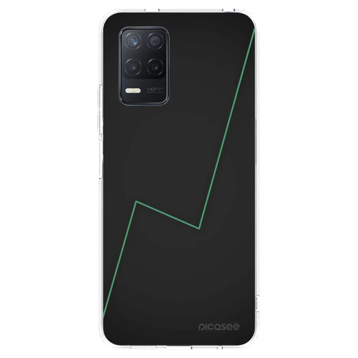 Silikonový průhledný obal pro Realme 8 5G - Consistency