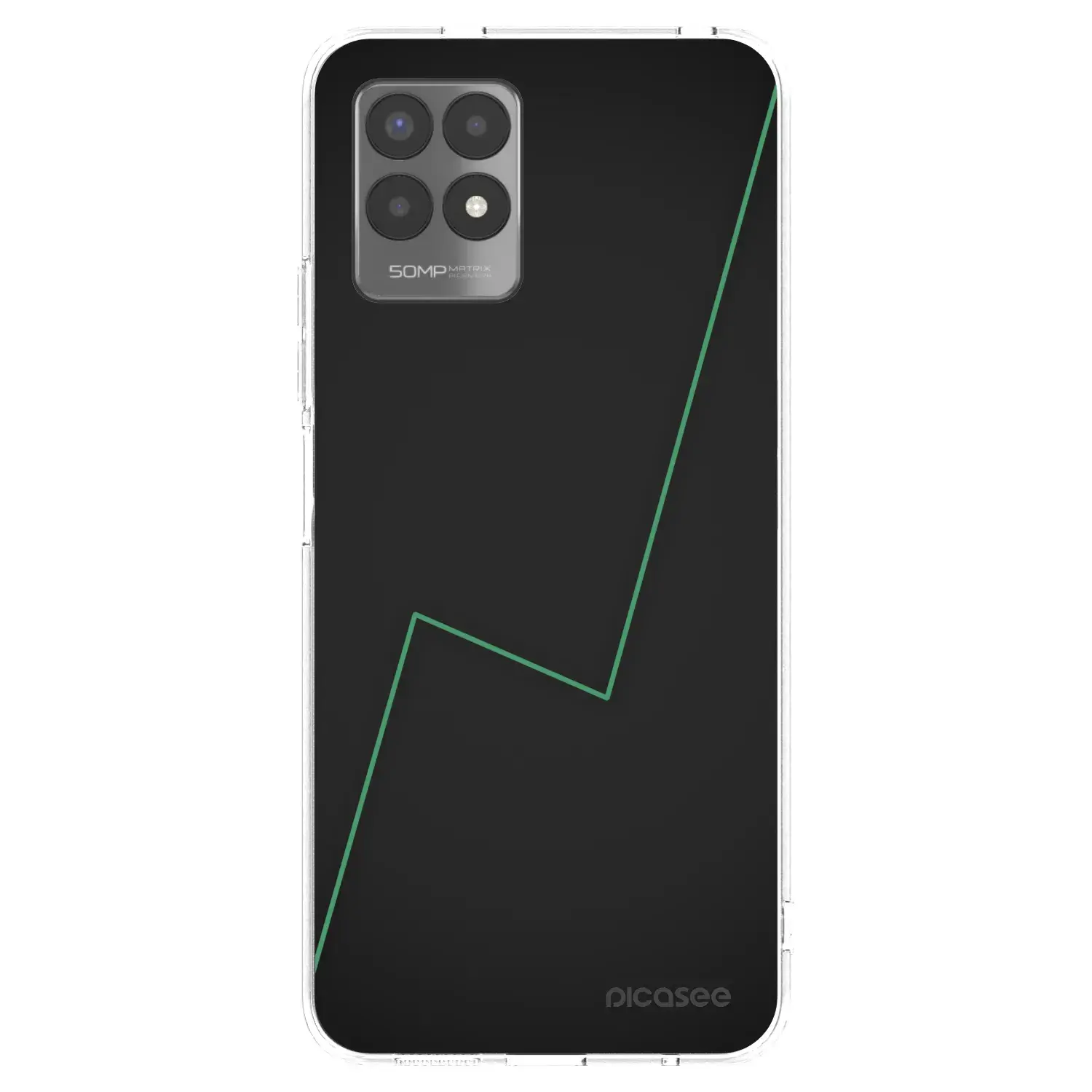 Silikonový průhledný obal pro Realme 8i - Consistency