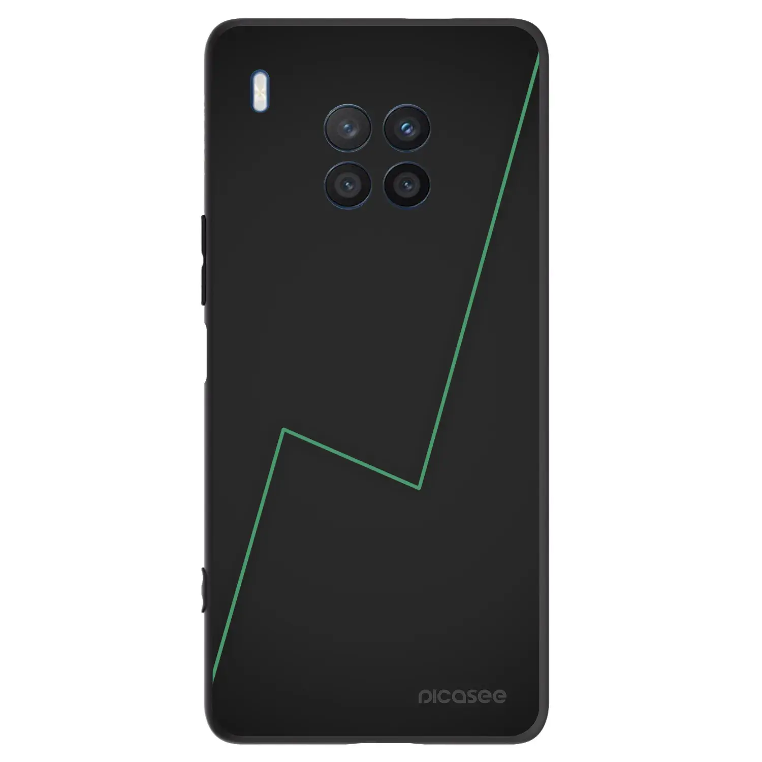 Silikonový černý obal pro Honor 50 Lite - Consistency