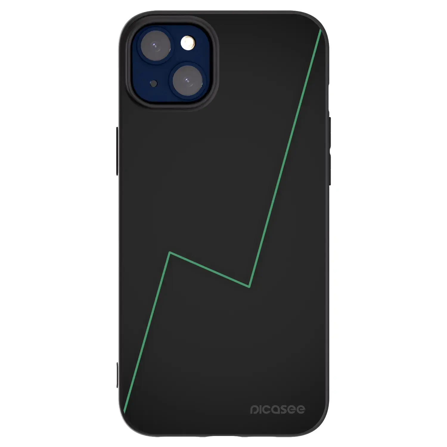 Silikonový černý obal pro Apple iPhone 14 Plus - Consistency