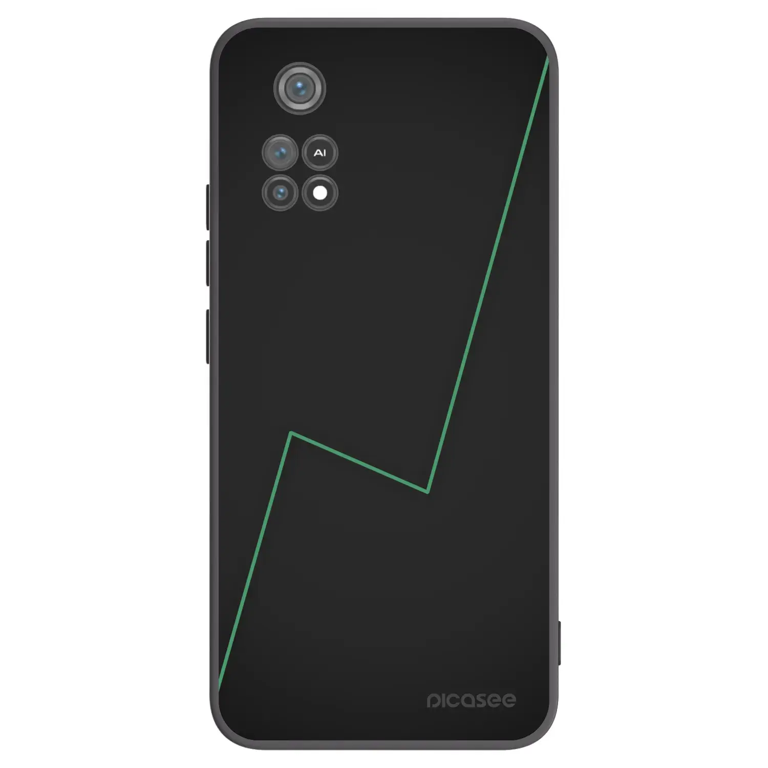 Silikonový černý obal pro Xiaomi Poco M4 Pro - Consistency