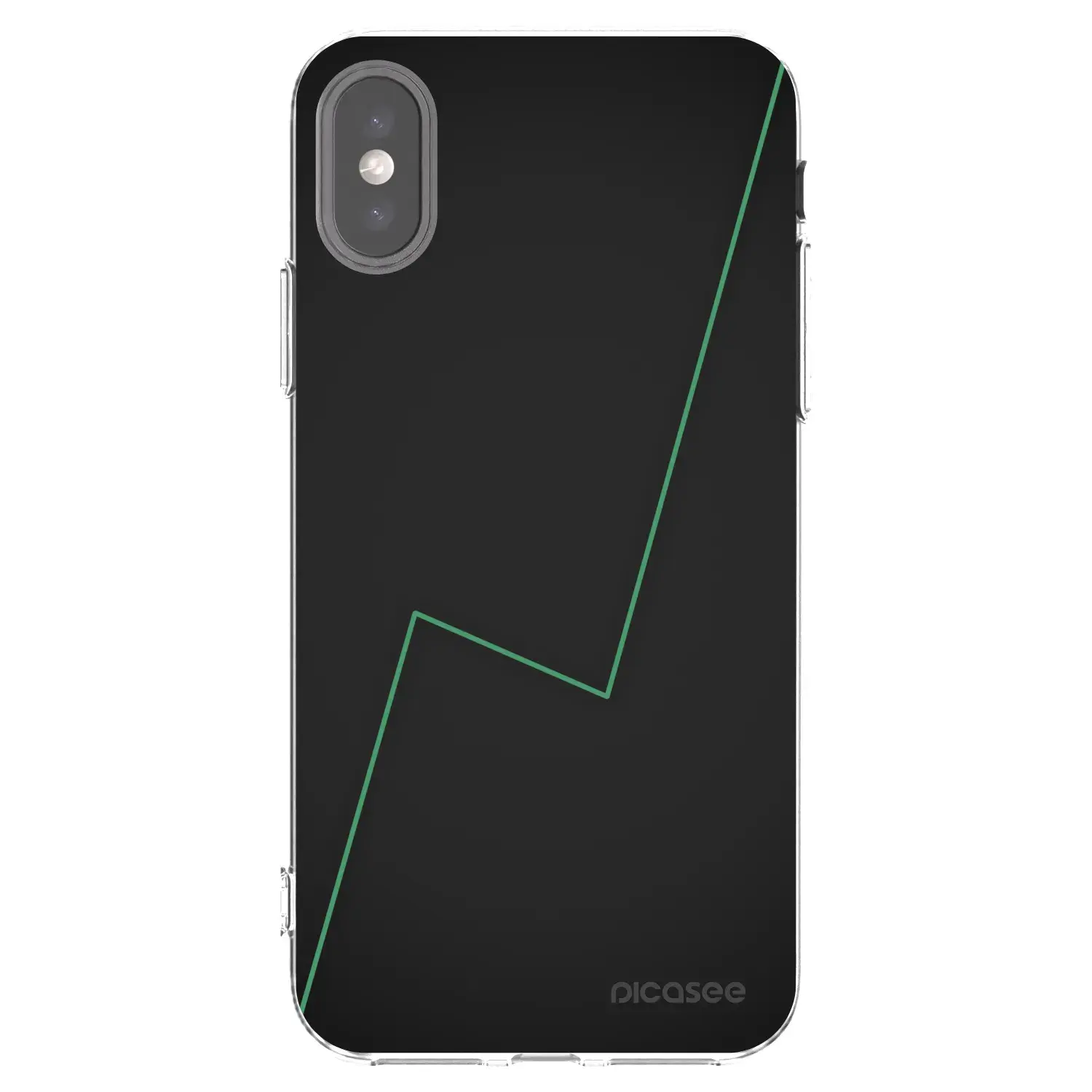 Silikonový průhledný obal pro Apple iPhone X/XS - Consistency