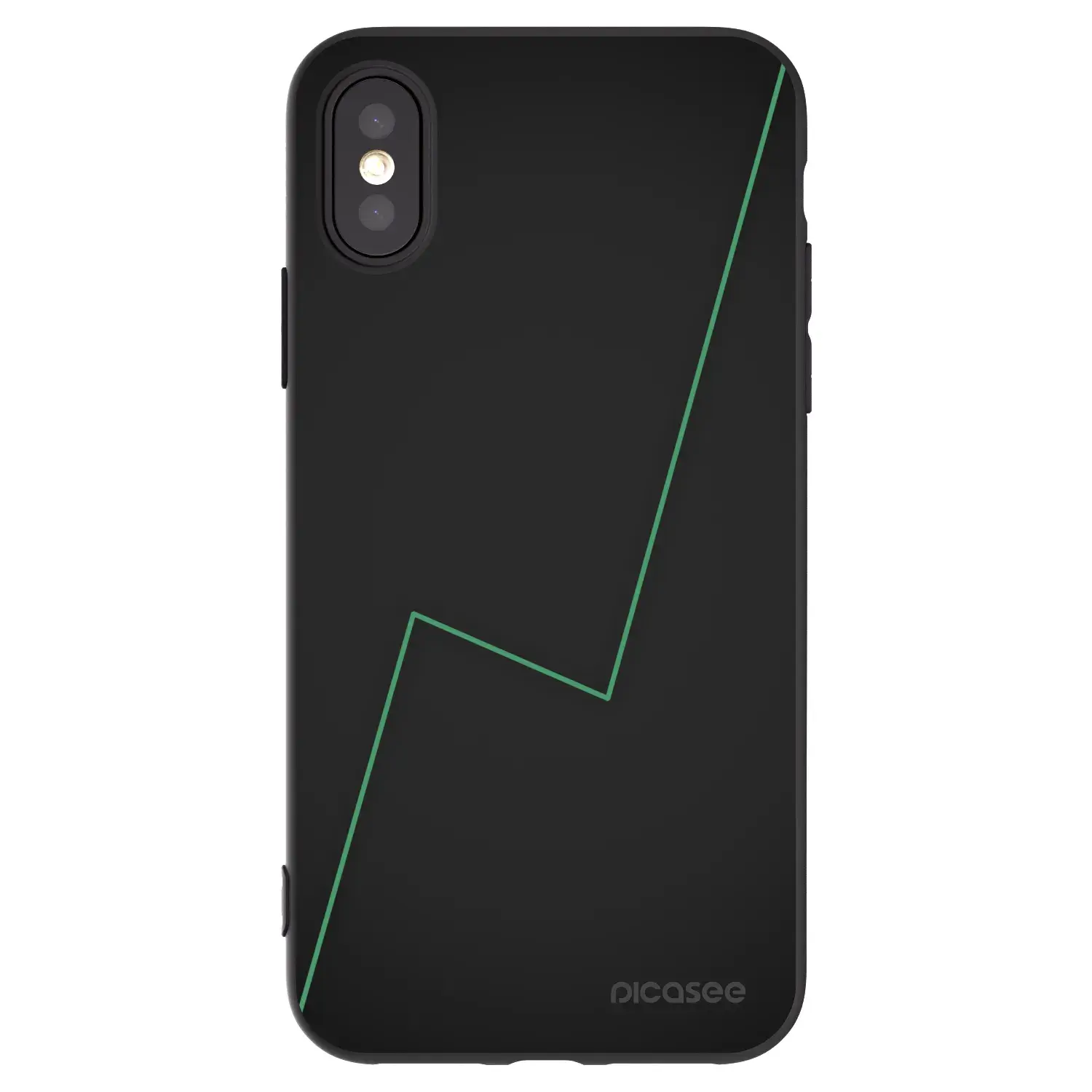 Silikonový černý obal pro Apple iPhone X/XS - Consistency