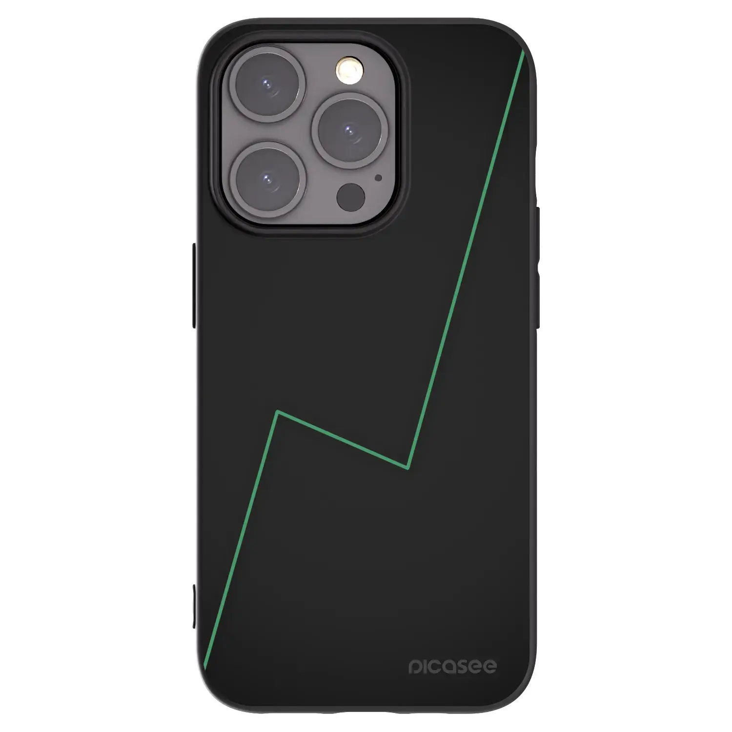 Silikonový černý obal pro Apple iPhone 15 Pro - Consistency