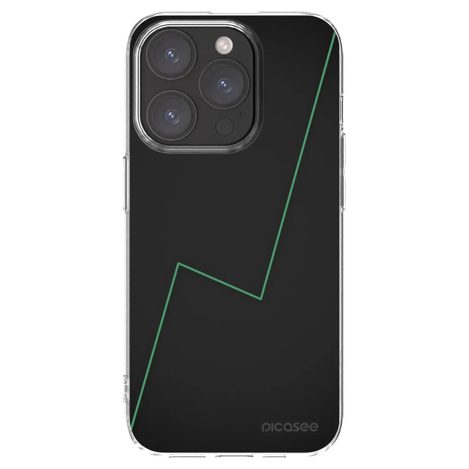 Silikonový průhledný obal pro Apple iPhone 15 Pro - Consistency