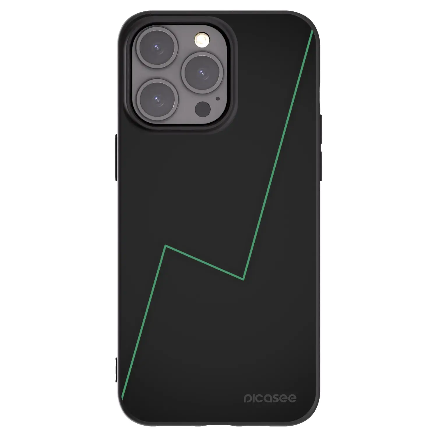Silikonový černý obal pro Apple iPhone 15 Pro Max - Consistency