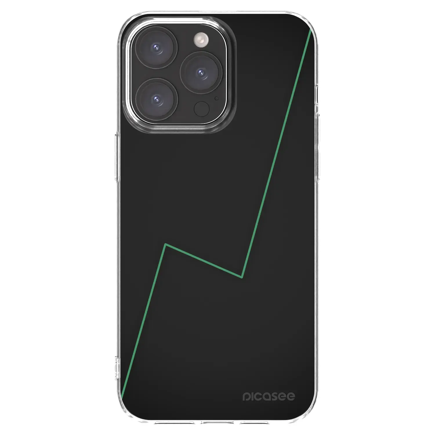 Silikonový průhledný obal pro Apple iPhone 15 Pro Max - Consistency