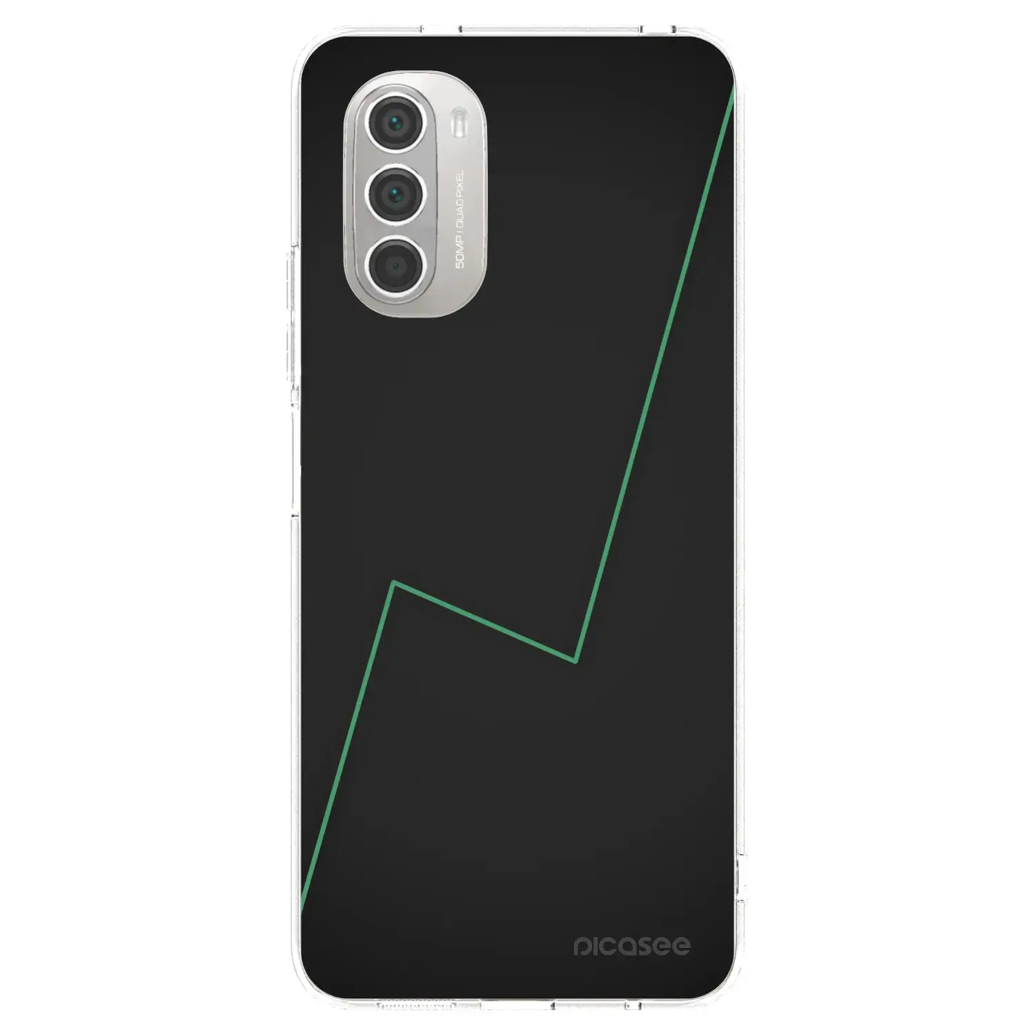 Silikonový průhledný obal pro Motorola Moto G51 - Consistency