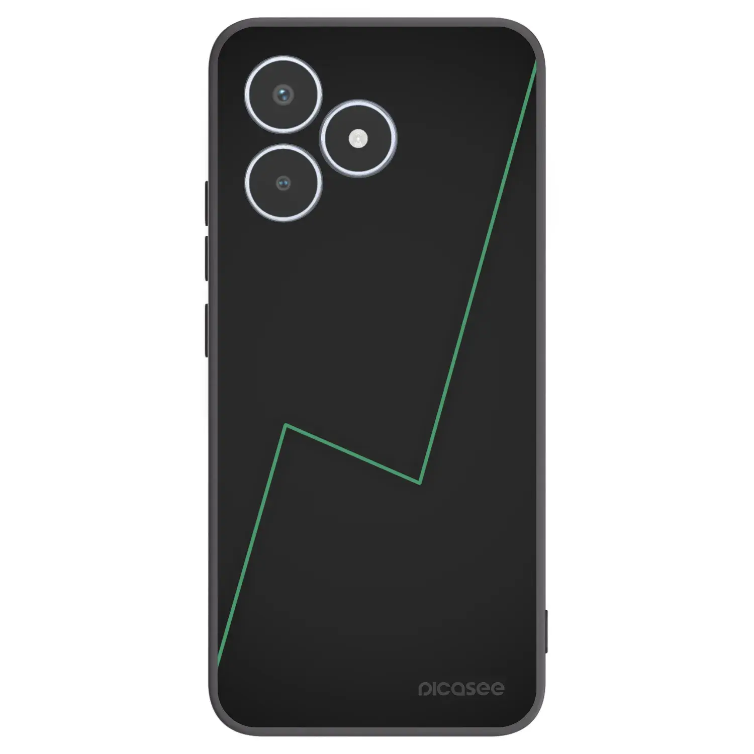 Silikonový černý obal pro Realme C53 - Consistency