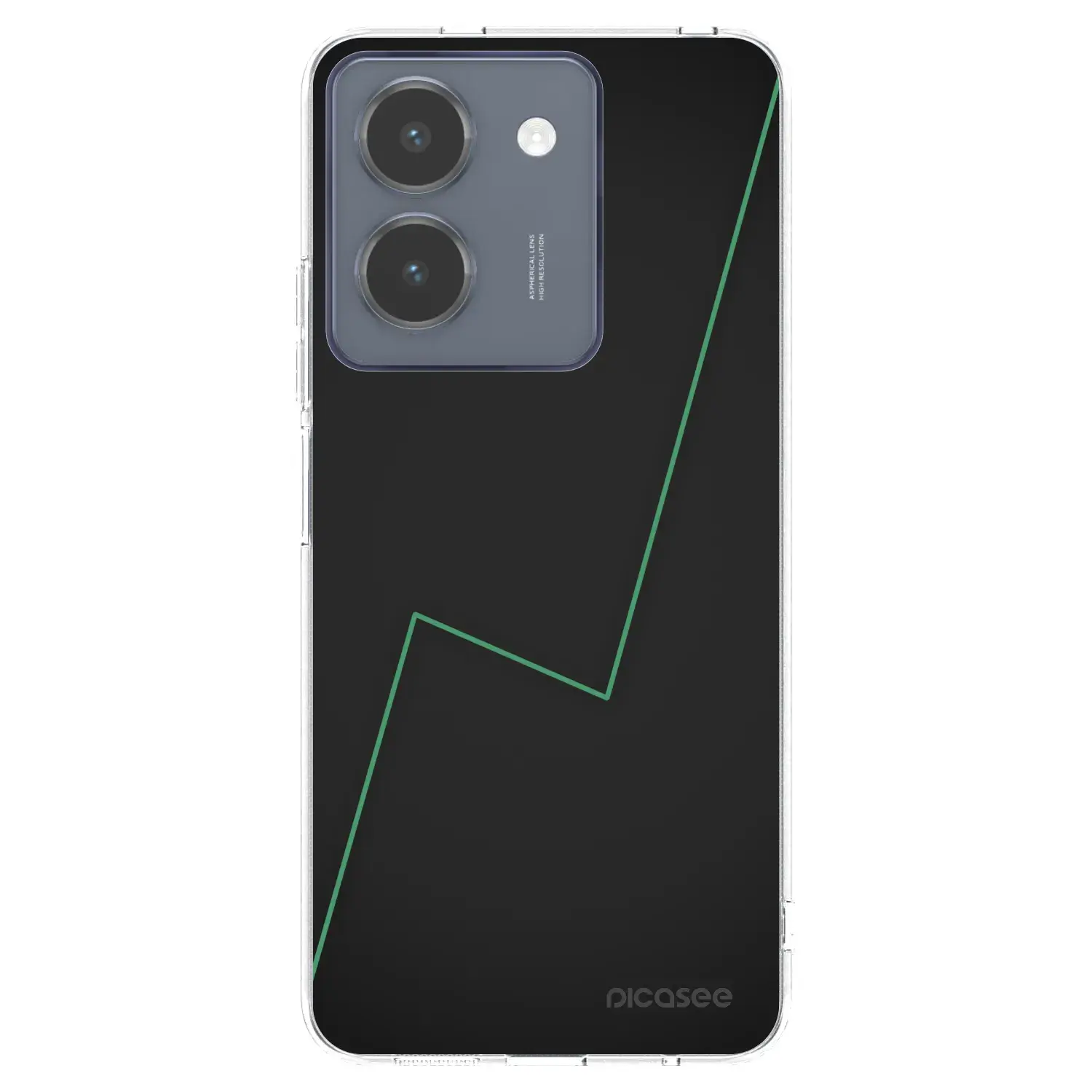 Silikonový průhledný obal pro Vivo Y36 4G - Consistency