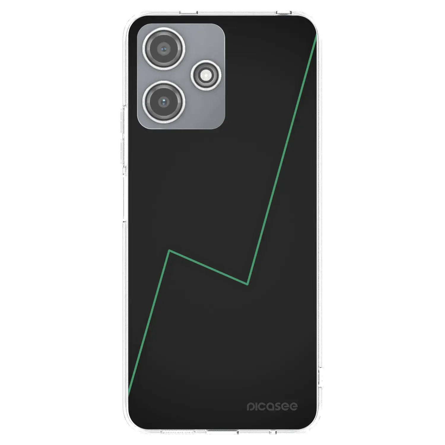 Silikonový průhledný obal pro Xiaomi Redmi 12 5G - Consistency