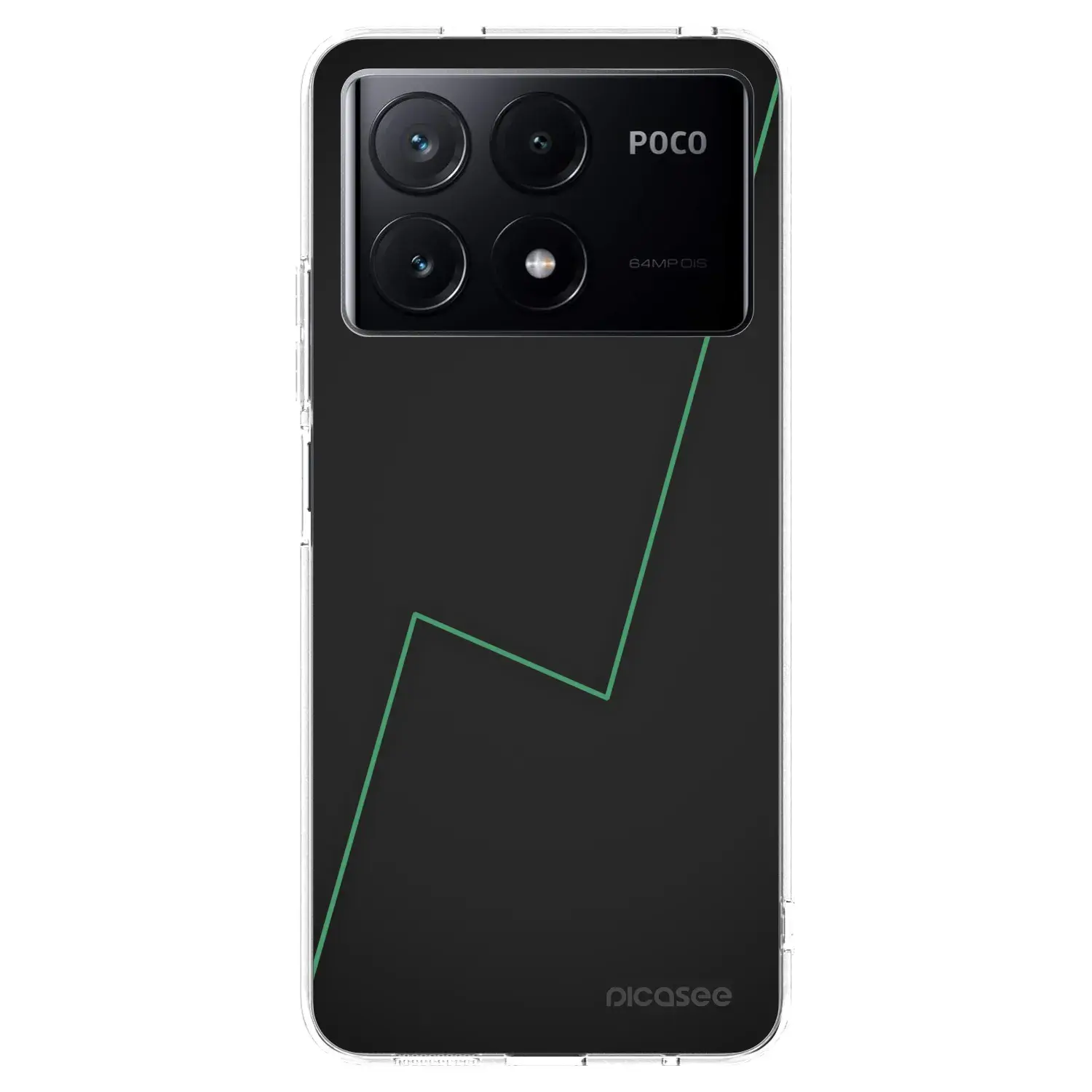 Silikonový průhledný obal pro Xiaomi Poco X6 Pro - Consistency