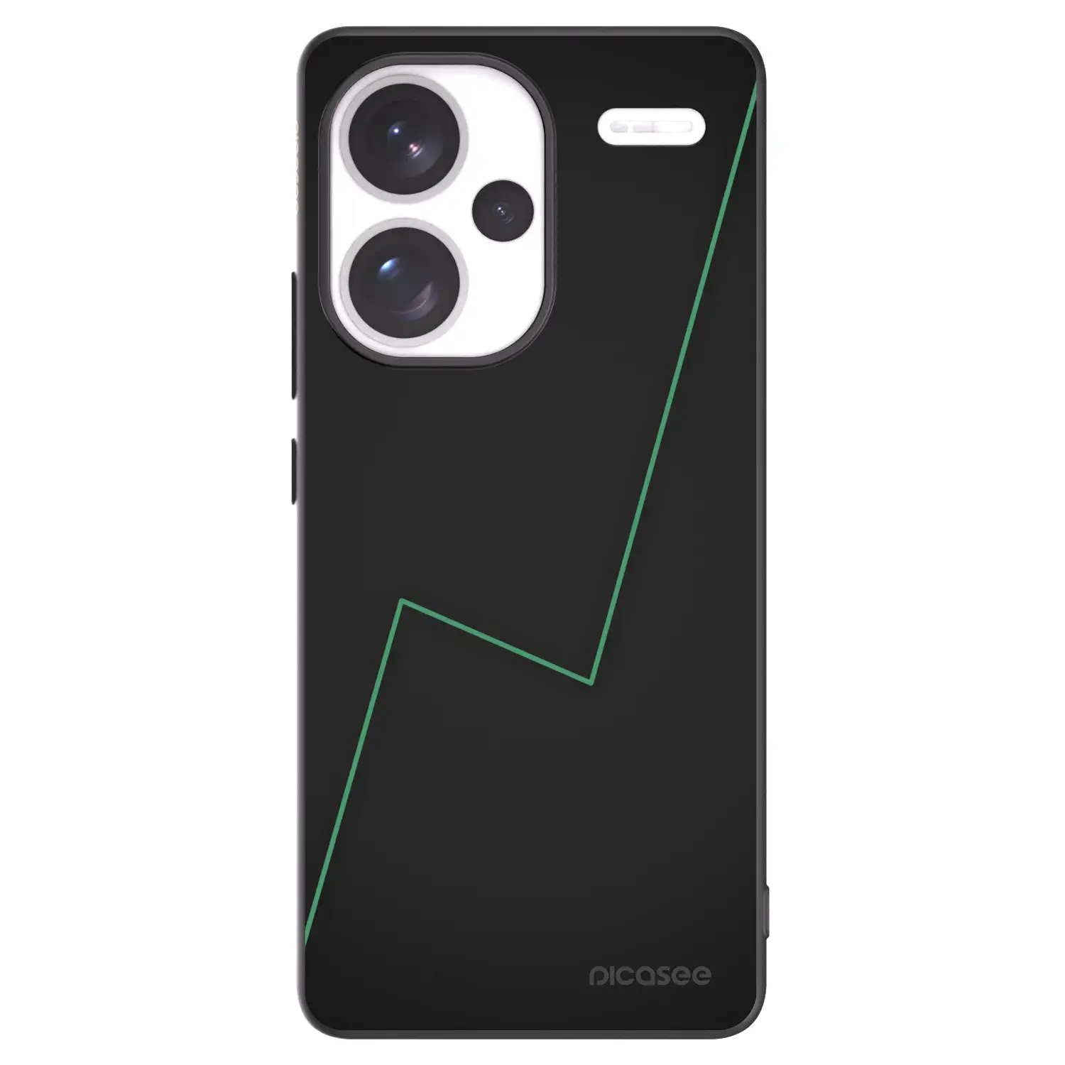 Silikonový černý obal pro Xiaomi Redmi Note 13 Pro+ 5G - Consistency
