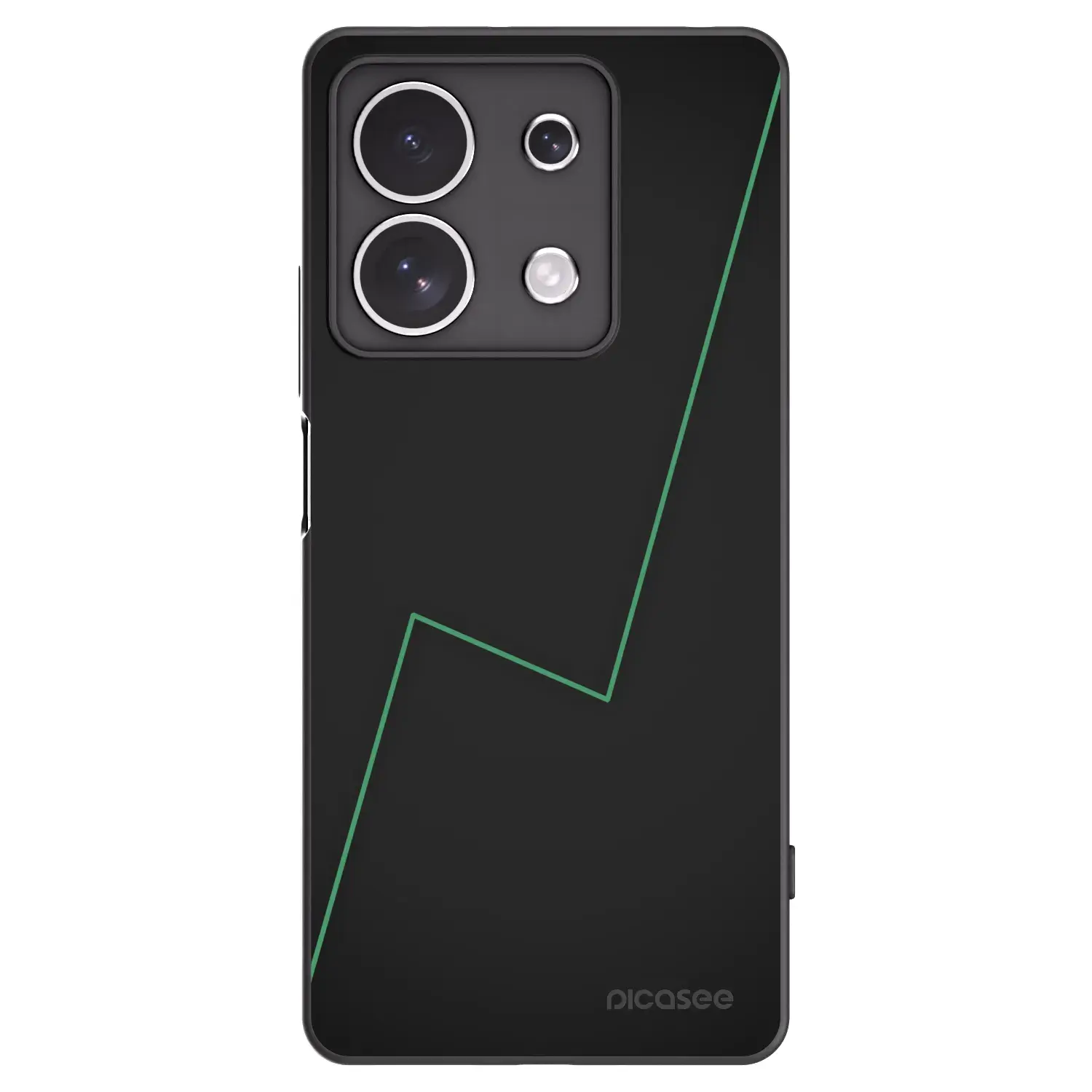 Silikonový černý obal pro Xiaomi Redmi Note 13 4G - Consistency
