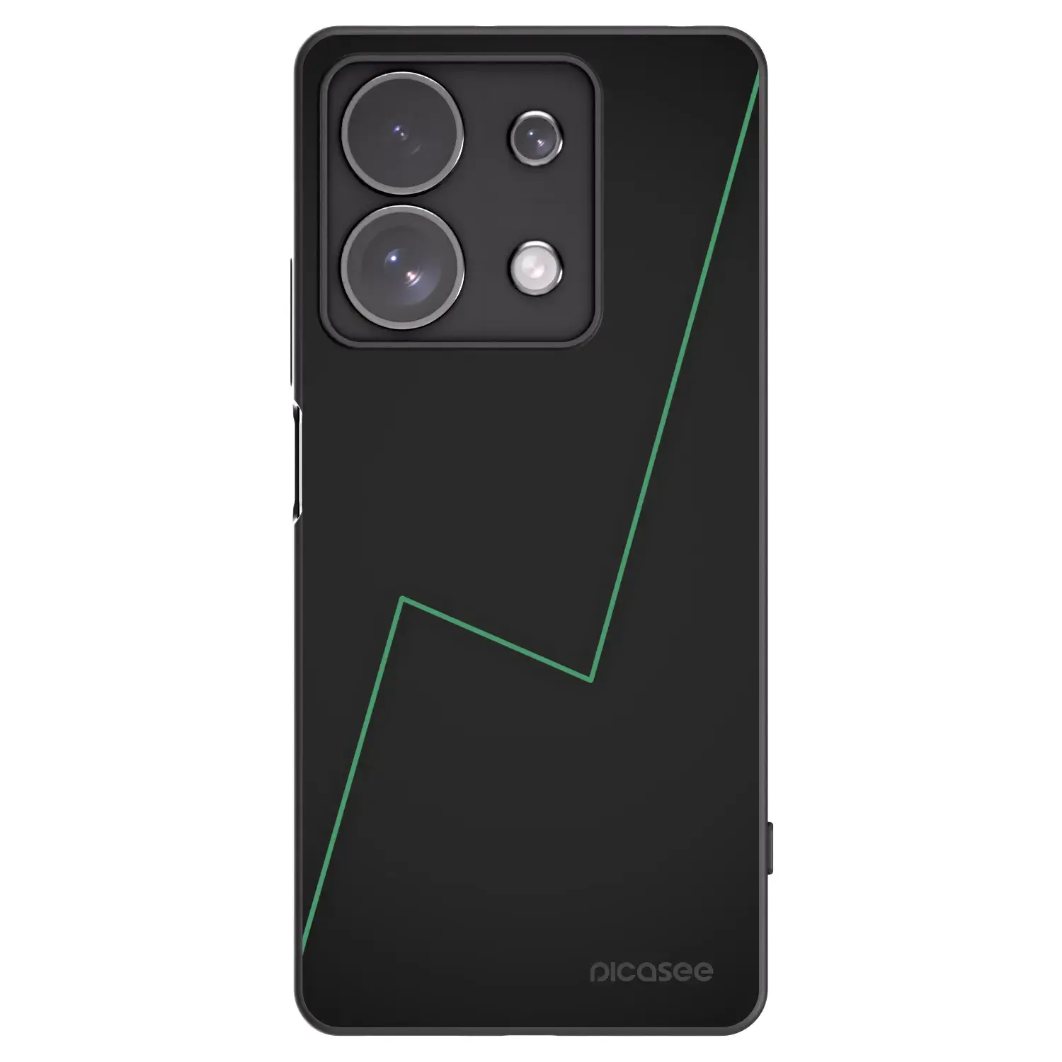 Silikonový černý obal pro Xiaomi Redmi Note 13 Pro 4G - Consistency