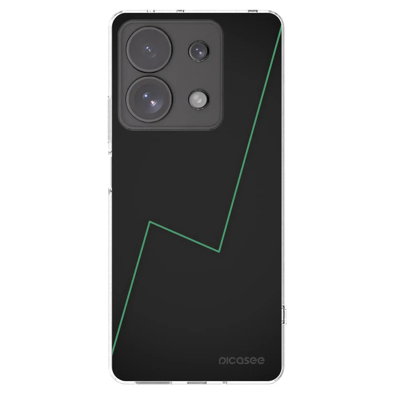 Silikonový průhledný obal pro Xiaomi Redmi Note 13 Pro 4G - Consistency