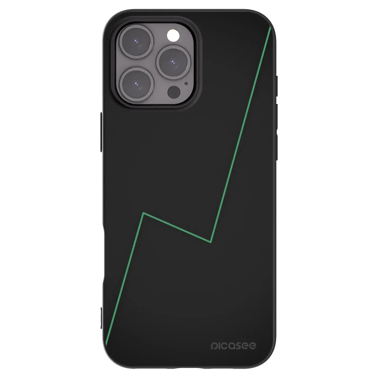Silikonový černý obal pro Apple iPhone 16 Pro Max - Consistency