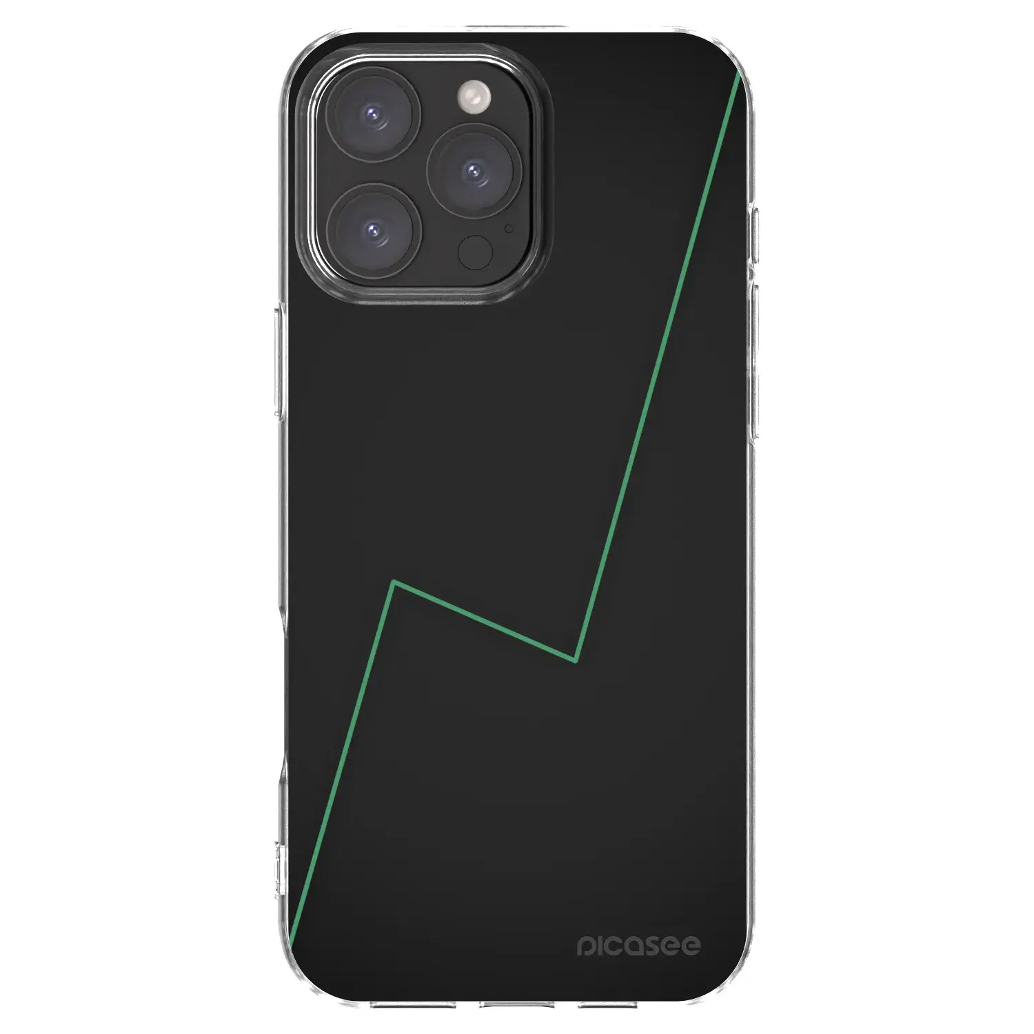 Silikonový průhledný obal pro Apple iPhone 16 Pro Max - Consistency