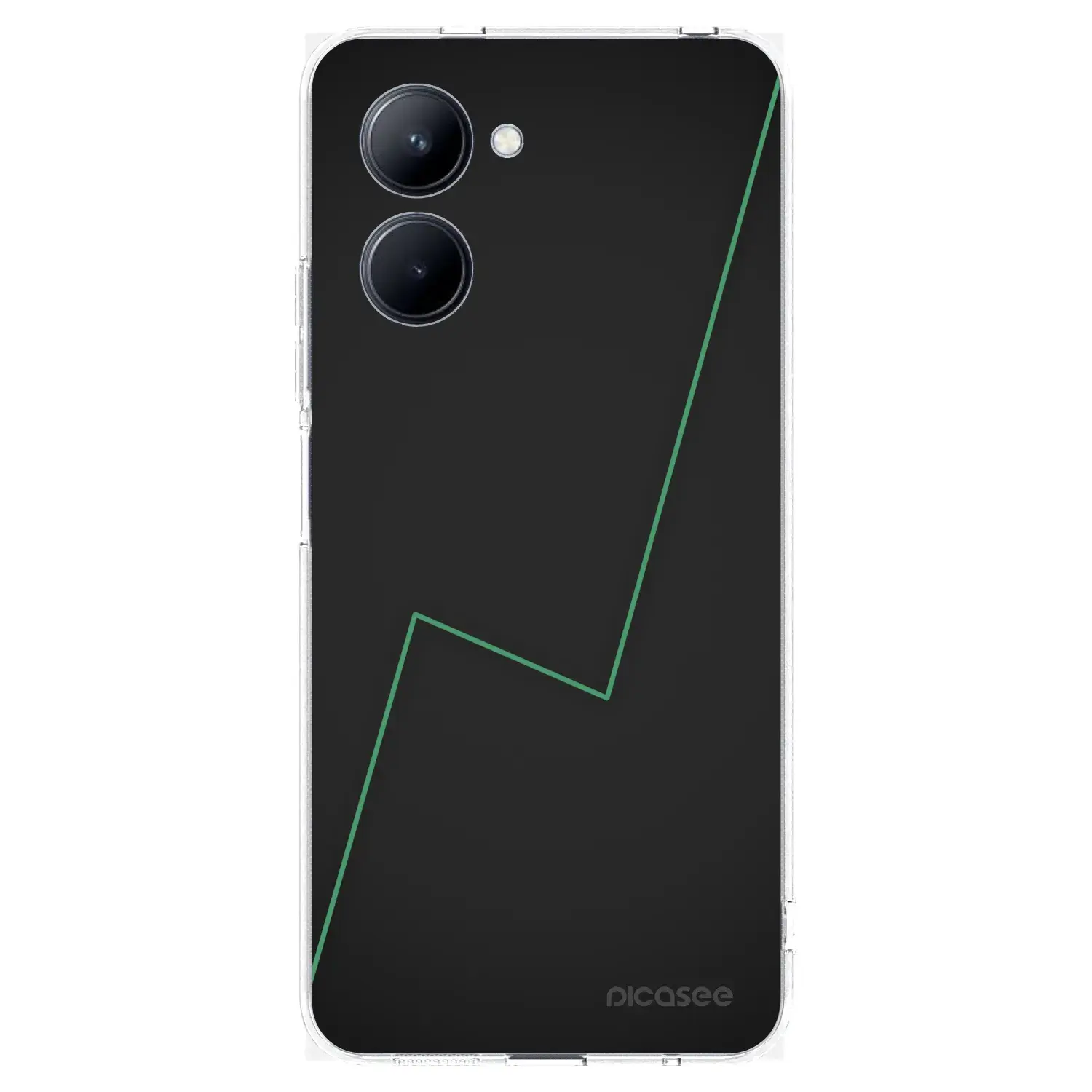 Silikonový průhledný obal pro Realme C33 (2023) - Consistency