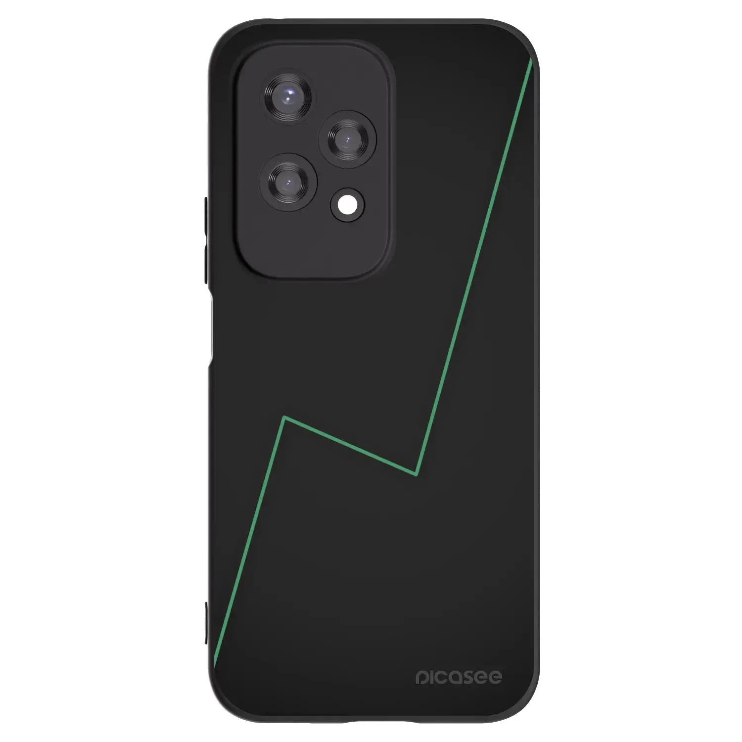 Silikonový černý obal pro Honor 200 Lite - Consistency