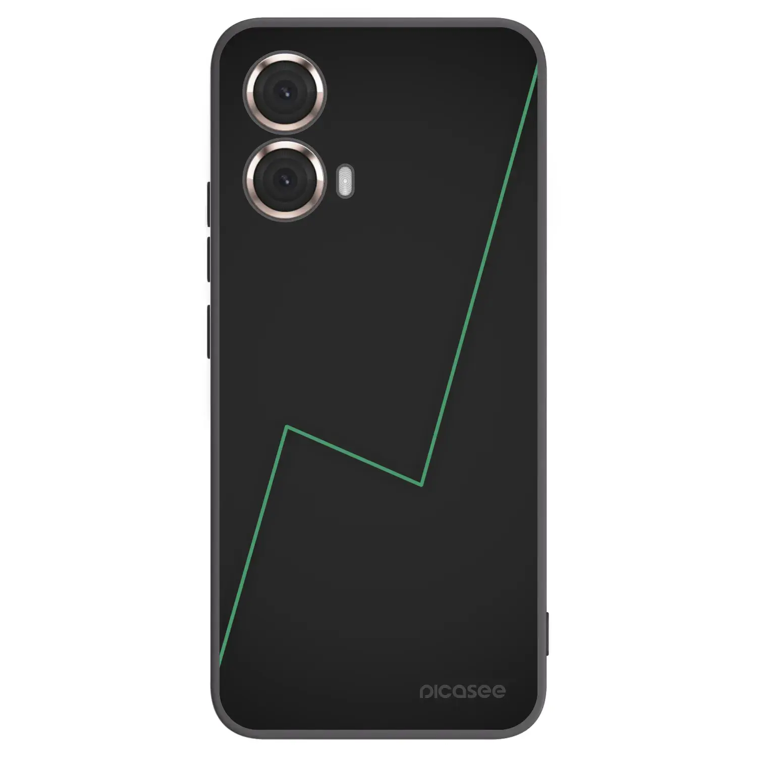 Silikonový černý obal pro Motorola Moto G85 - Consistency