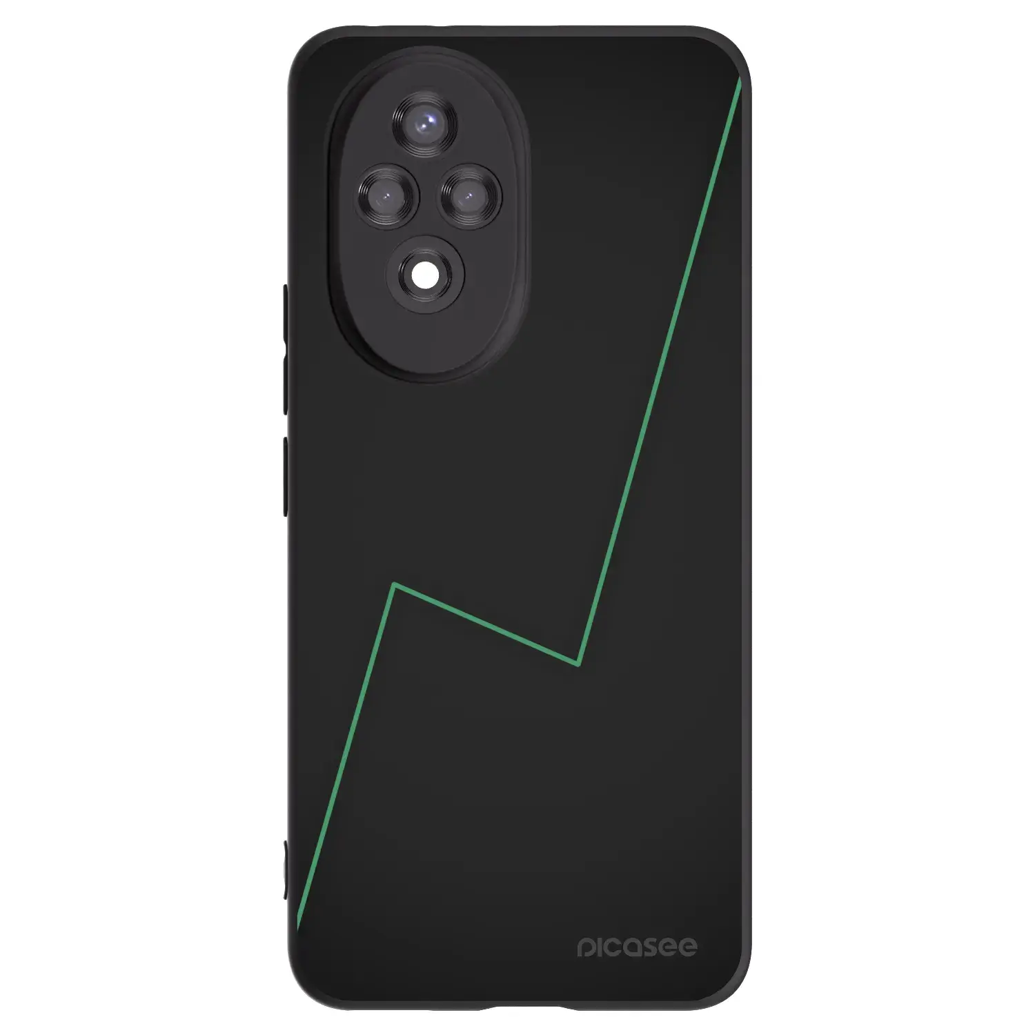 Silikonový černý obal pro Honor 200 Pro 5G - Consistency
