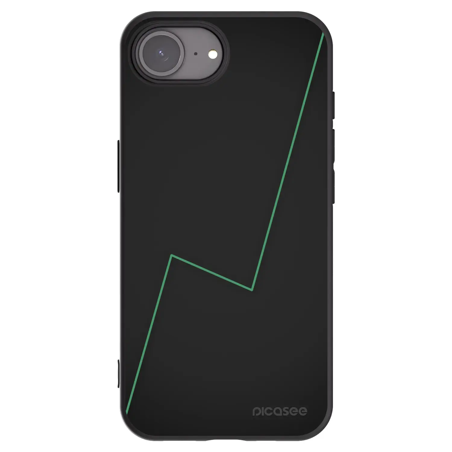 Silikonový černý obal pro Apple iPhone 16e - Consistency
