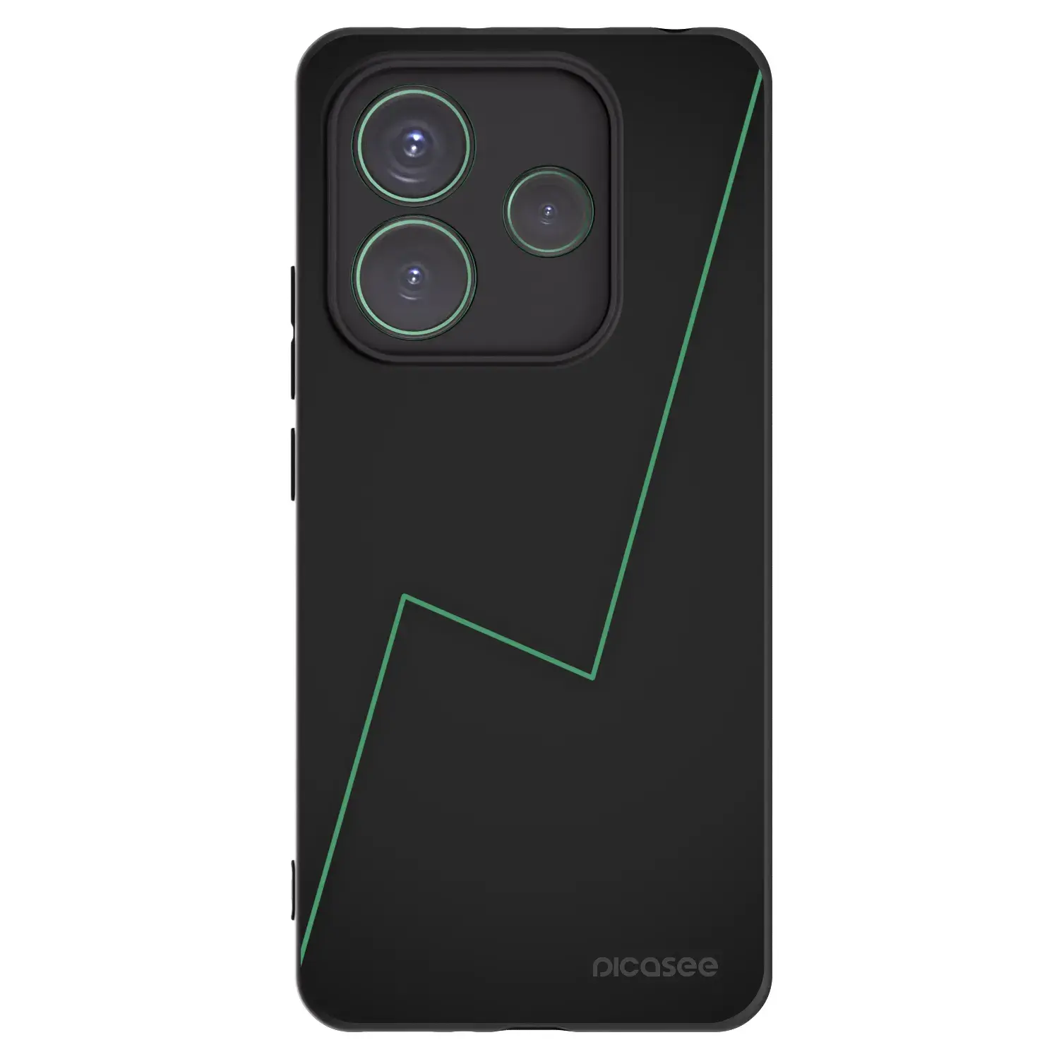 Silikonový černý obal pro Xiaomi Redmi Note 14 5G - Consistency