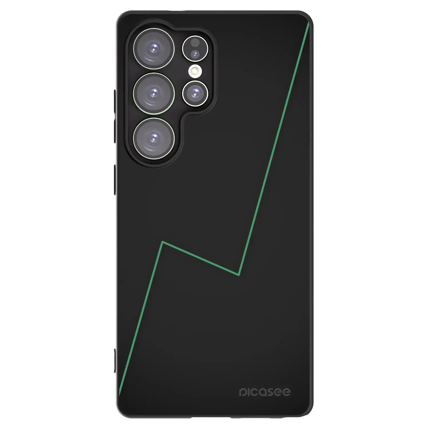 Silikonový černý obal pro Samsung Galaxy S25 Ultra 5G - Consistency