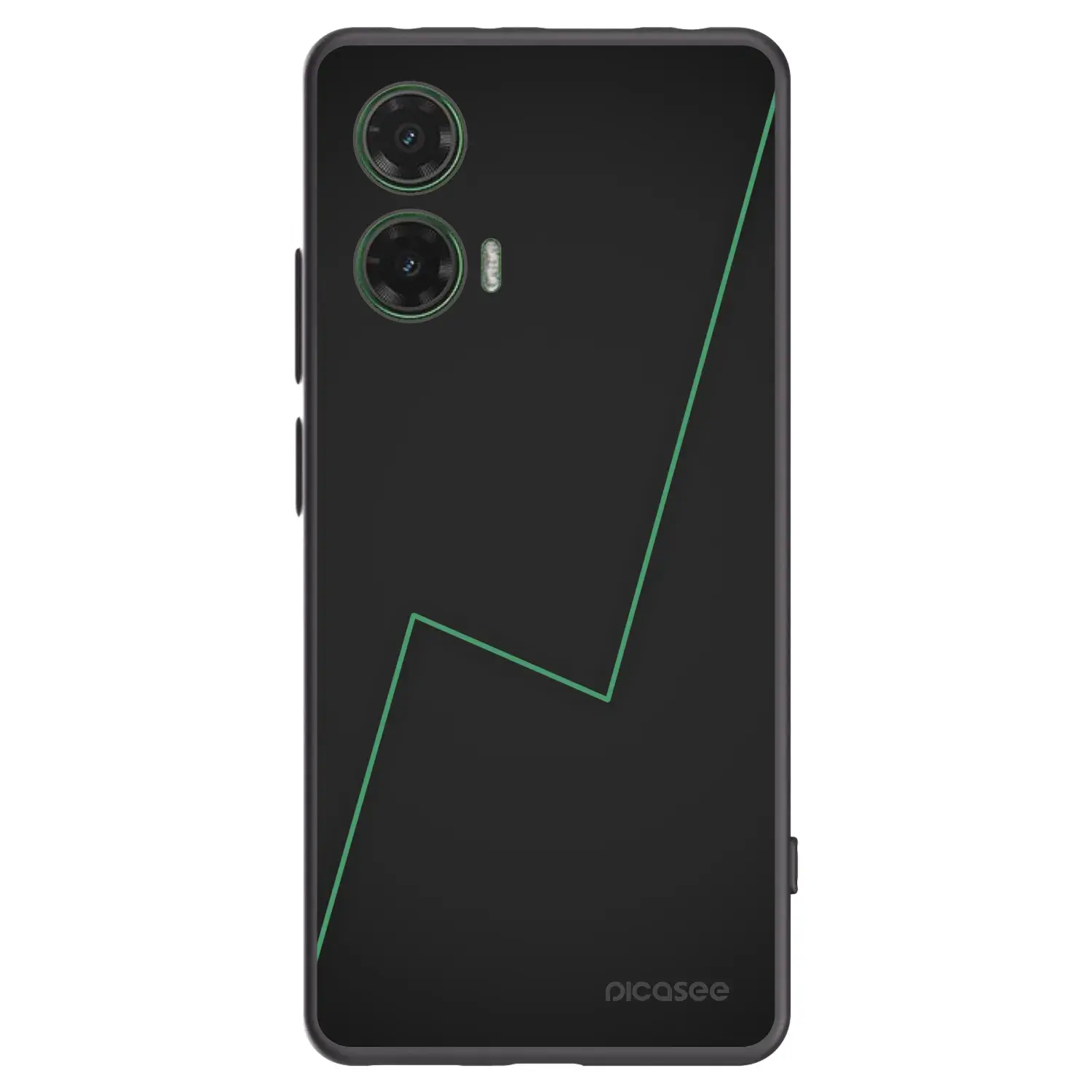 Silikonový černý obal pro Motorola Moto G35 5G - Consistency