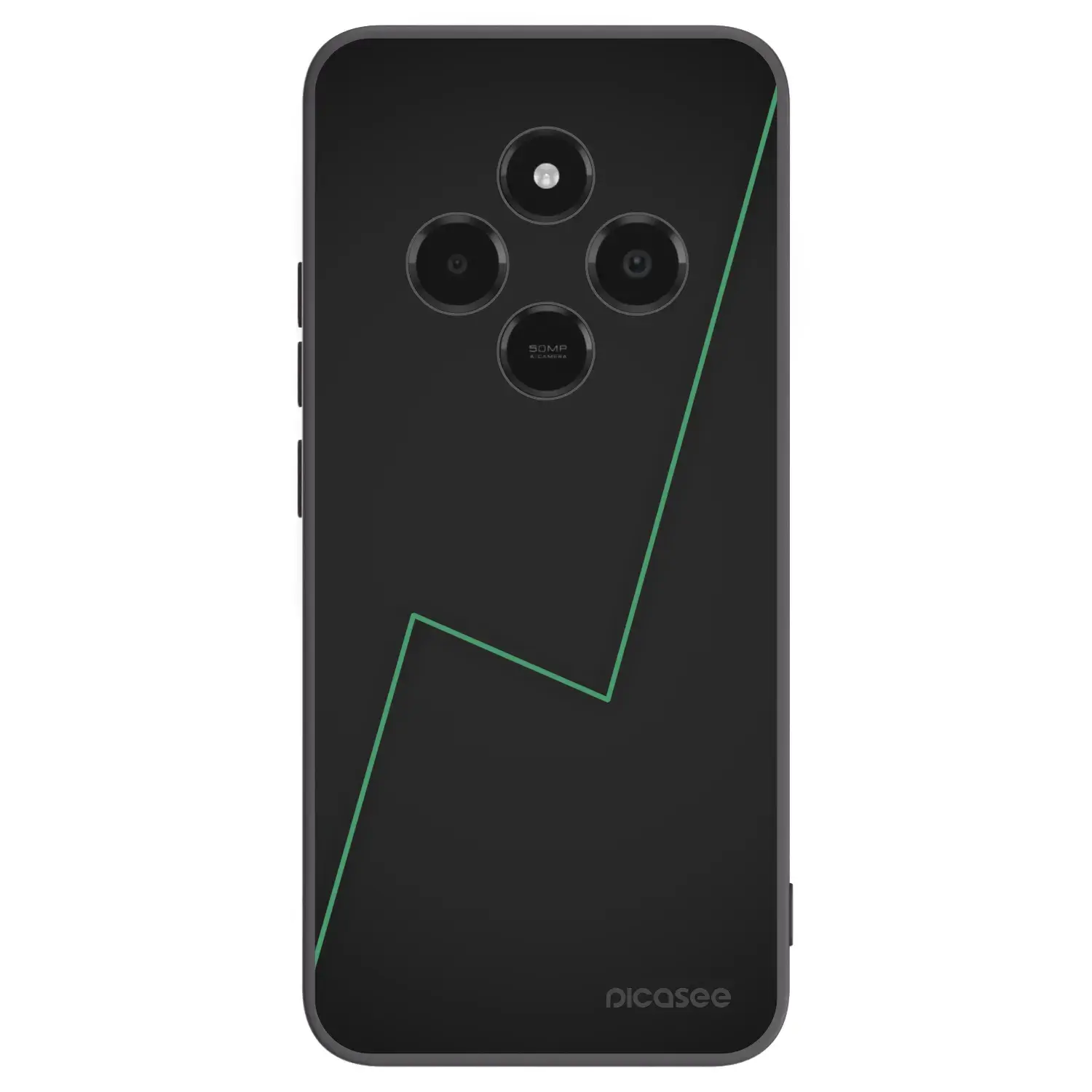Silikonový černý obal pro Xiaomi Poco C75 - Consistency