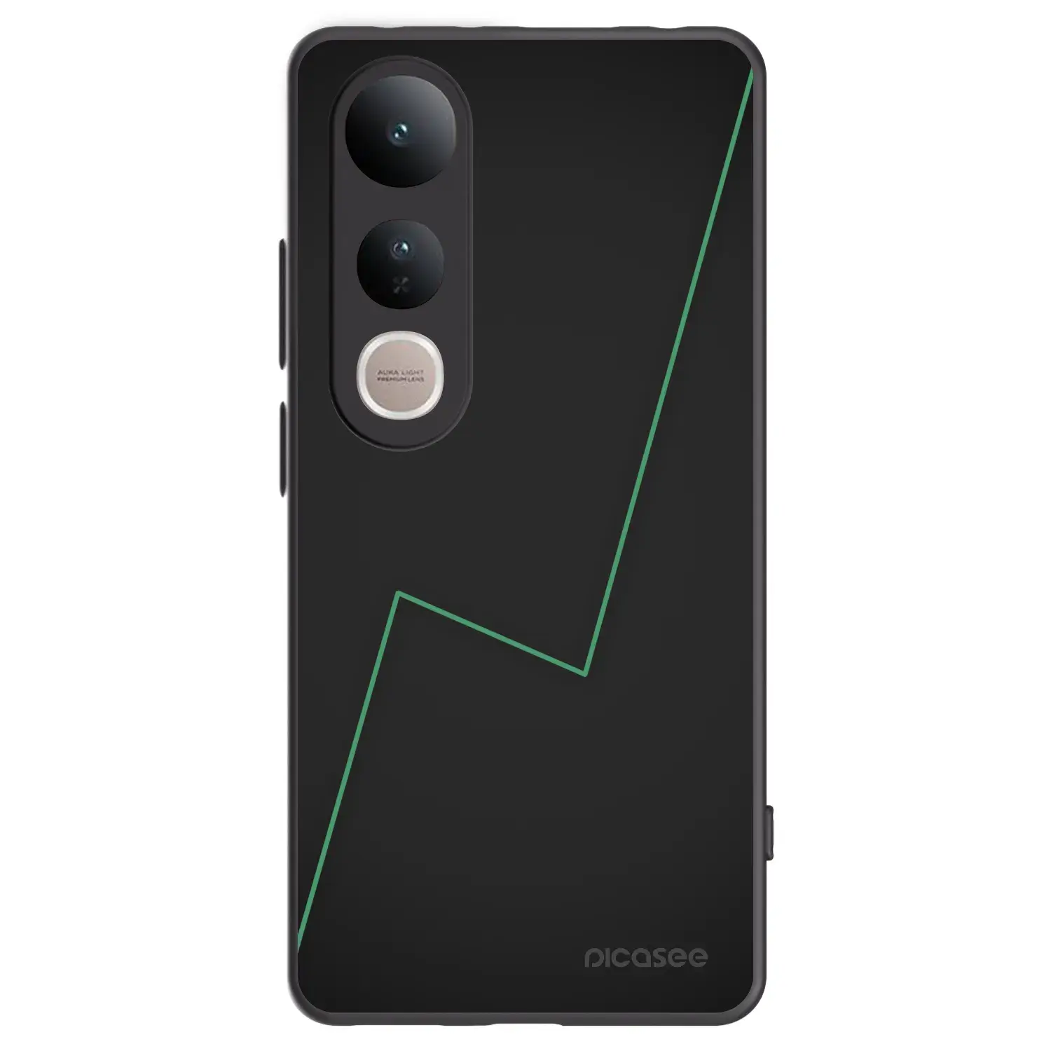 Silikonový černý obal pro Vivo V50 Lite 5G - Consistency