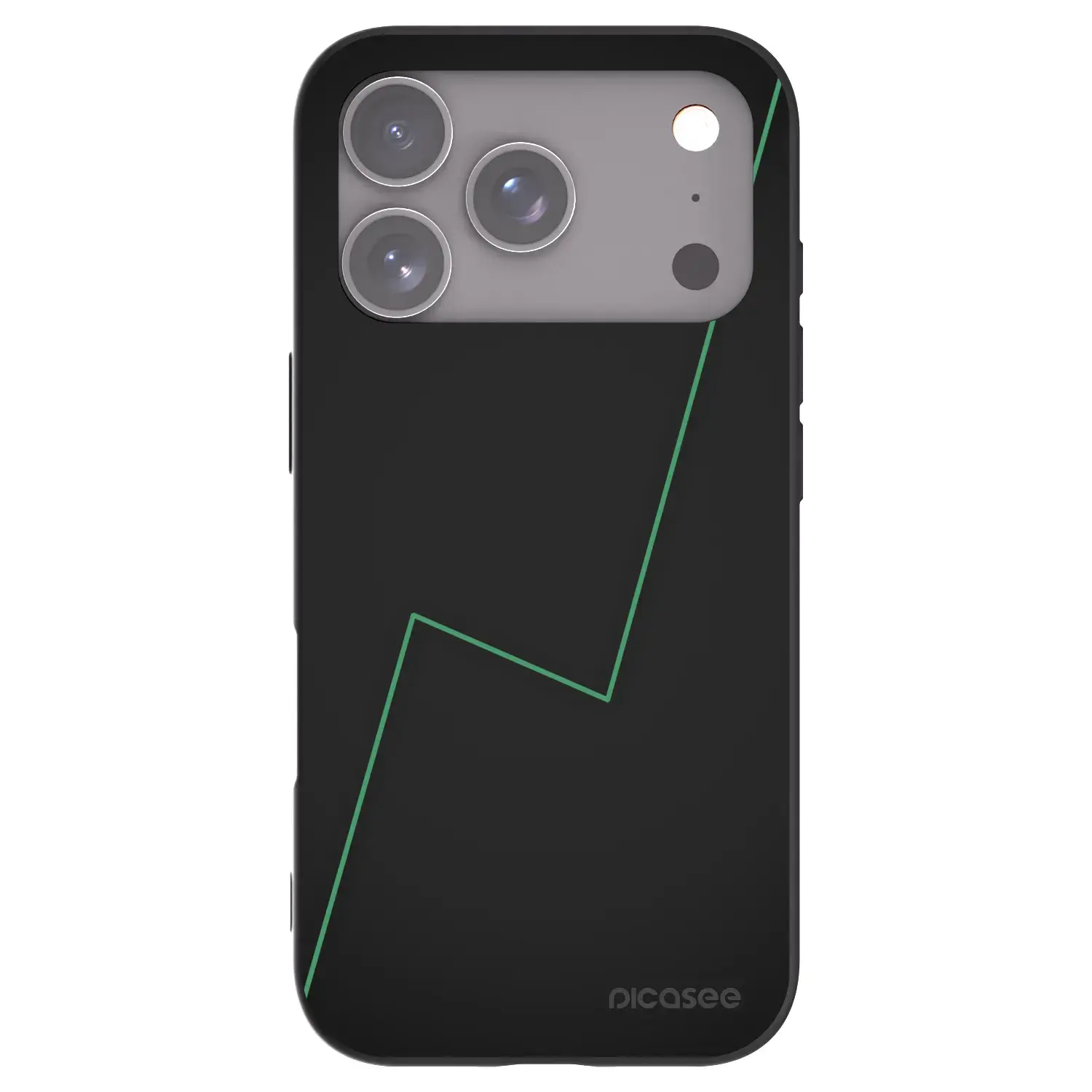 Silikonový černý obal pro Apple iPhone 17 Pro - Consistency