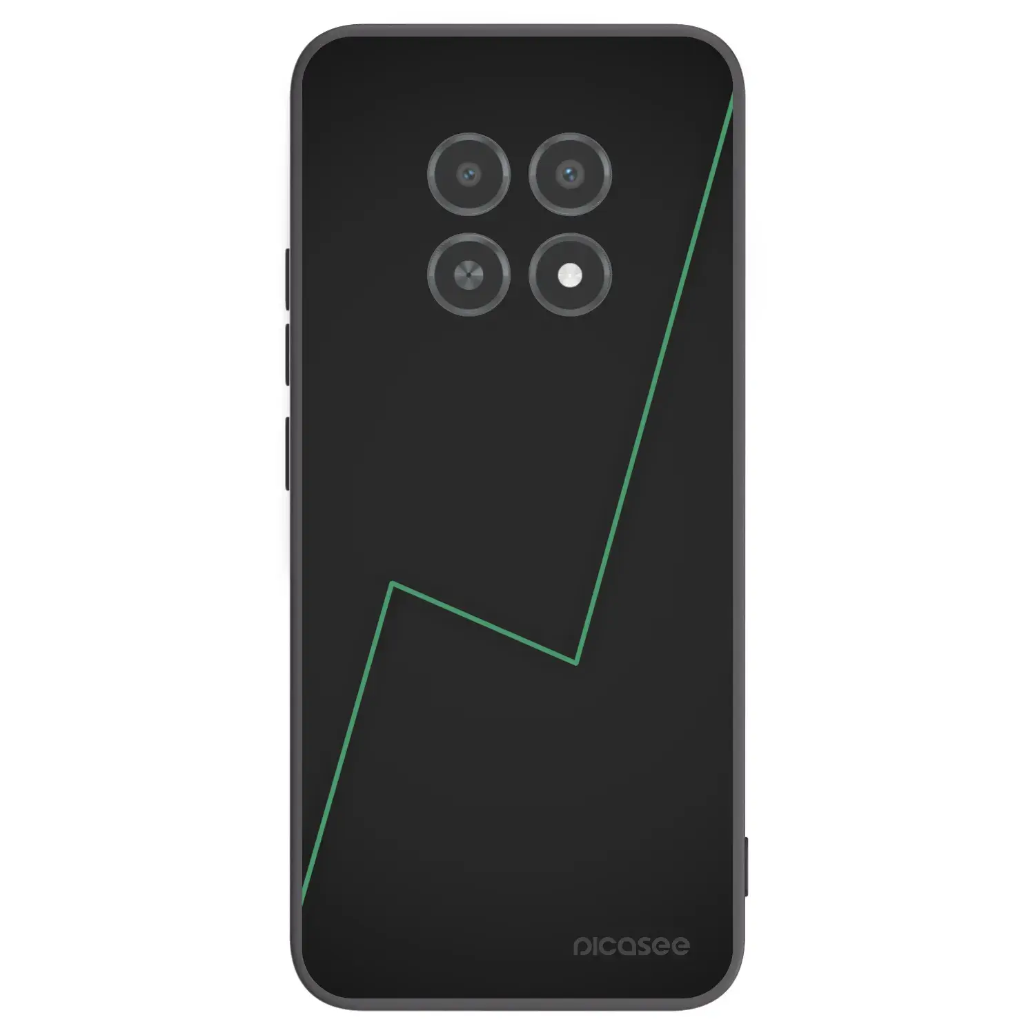 Silikonový černý obal pro Realme 12X - Consistency