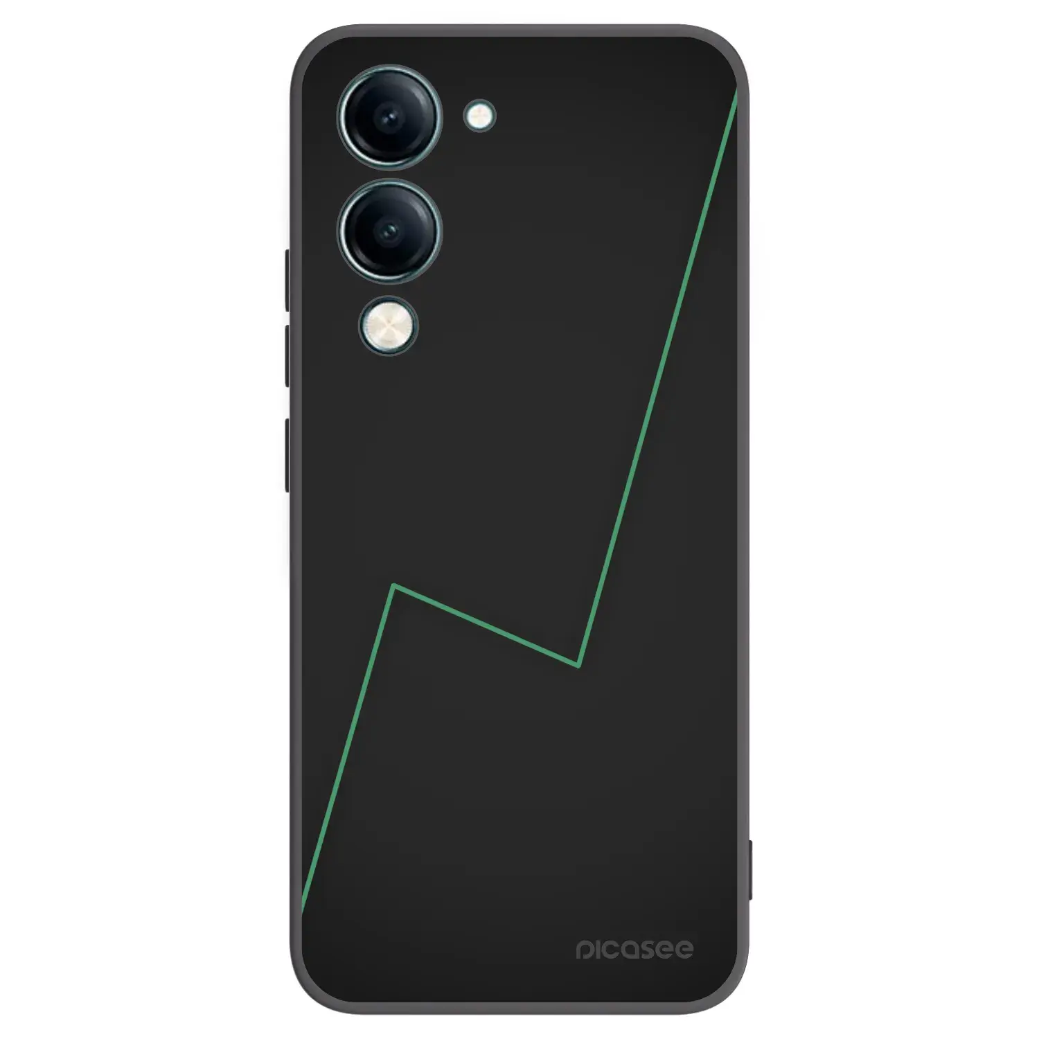 Silikonový černý obal pro Vivo Y29s 5G - Consistency