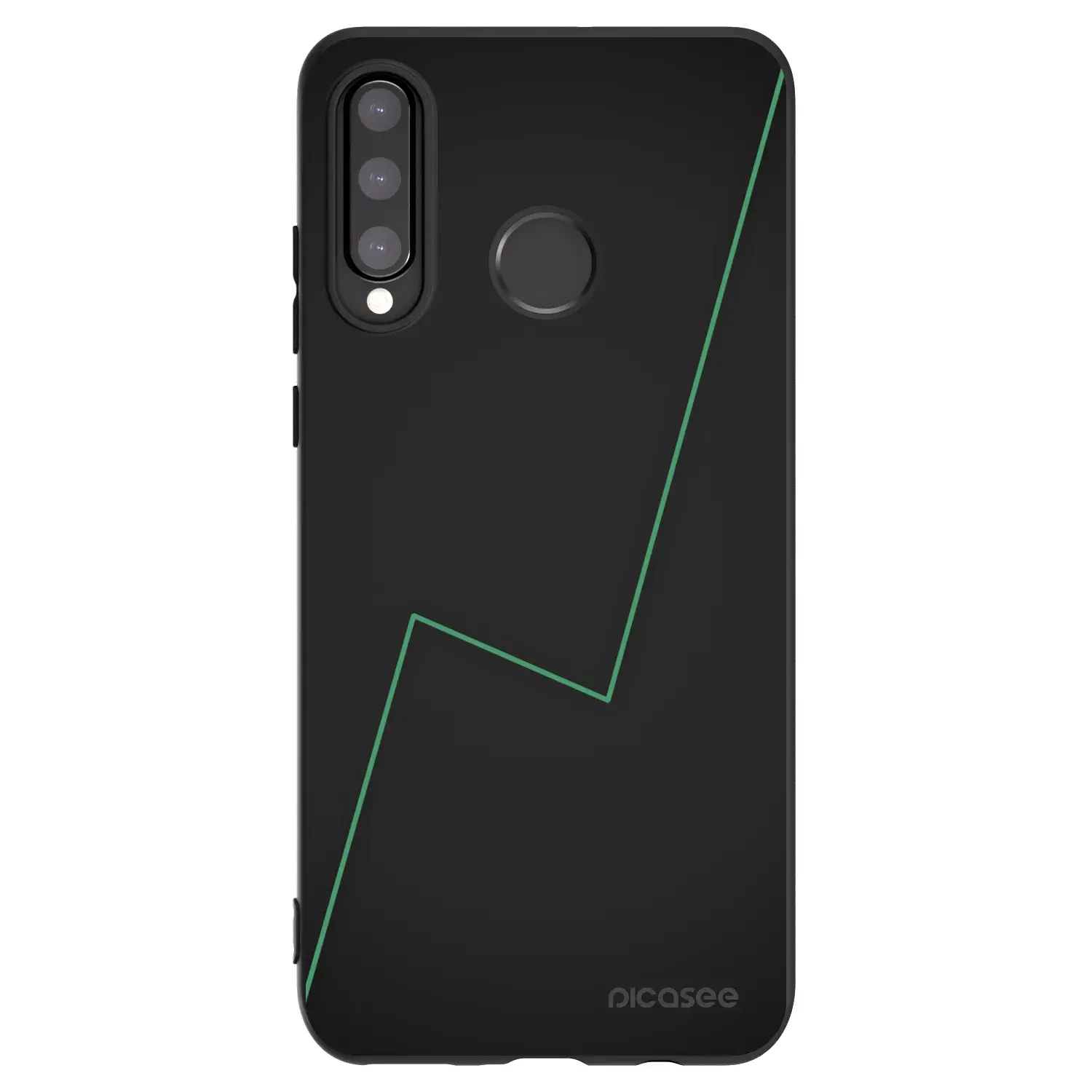 Silikonový černý obal pro Huawei P30 Lite - Consistency
